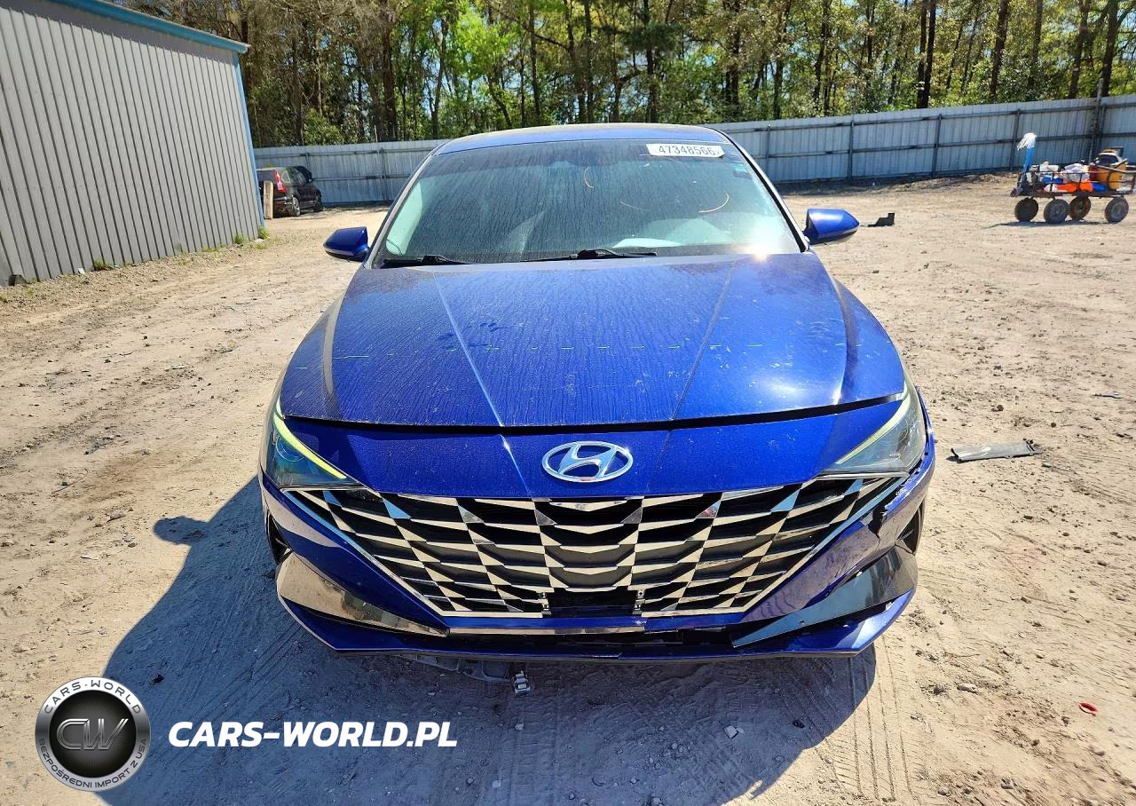 2021 Hyundai Elantra Sel VIN:5NPLN4AG8MH023701 - 5