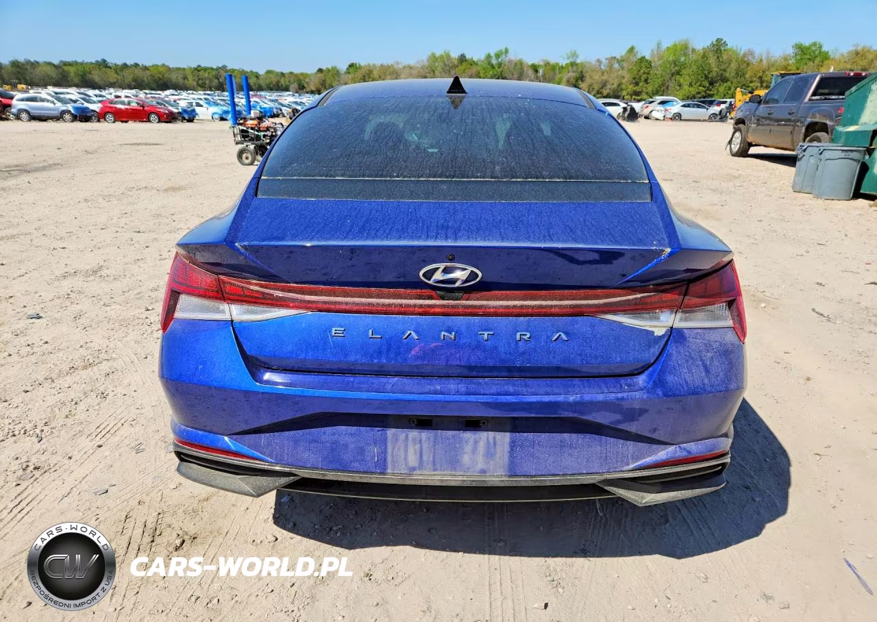 2021 Hyundai Elantra Sel VIN:5NPLN4AG8MH023701 - 6