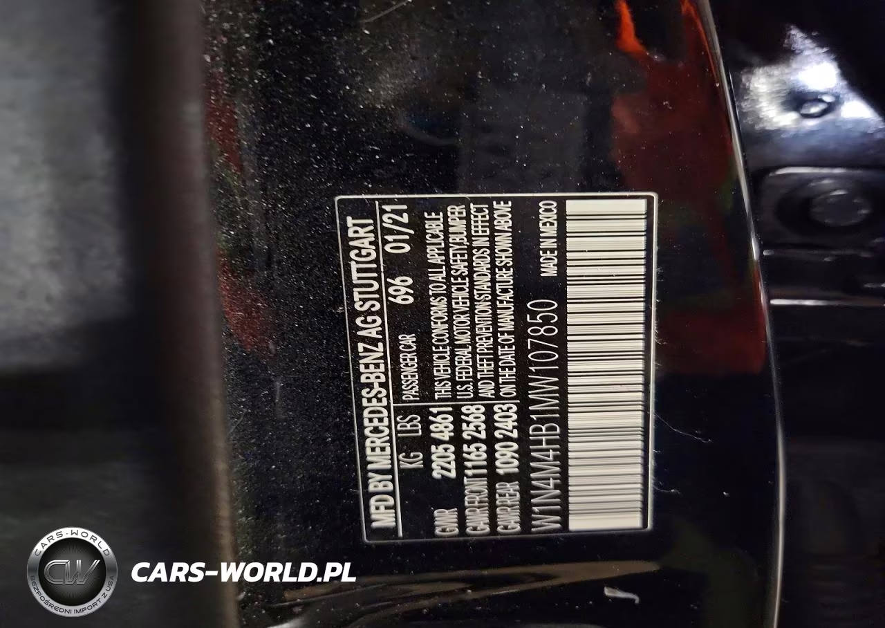 2021 Mercedes-Benz Glb 250 4Matic VIN:W1N4M4HB1MW107850 - 13