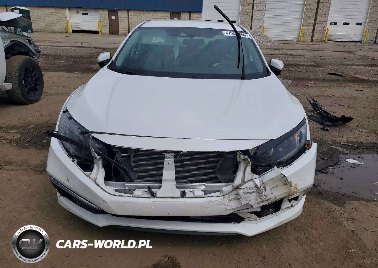 2019 Honda Civic Lx VIN:19XFC2F60KE030442 - 5