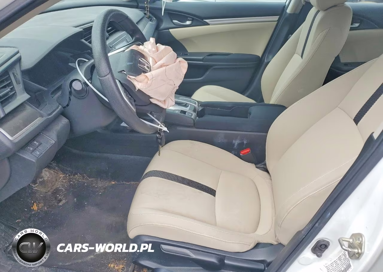 2019 Honda Civic Lx VIN:19XFC2F60KE030442 - 7