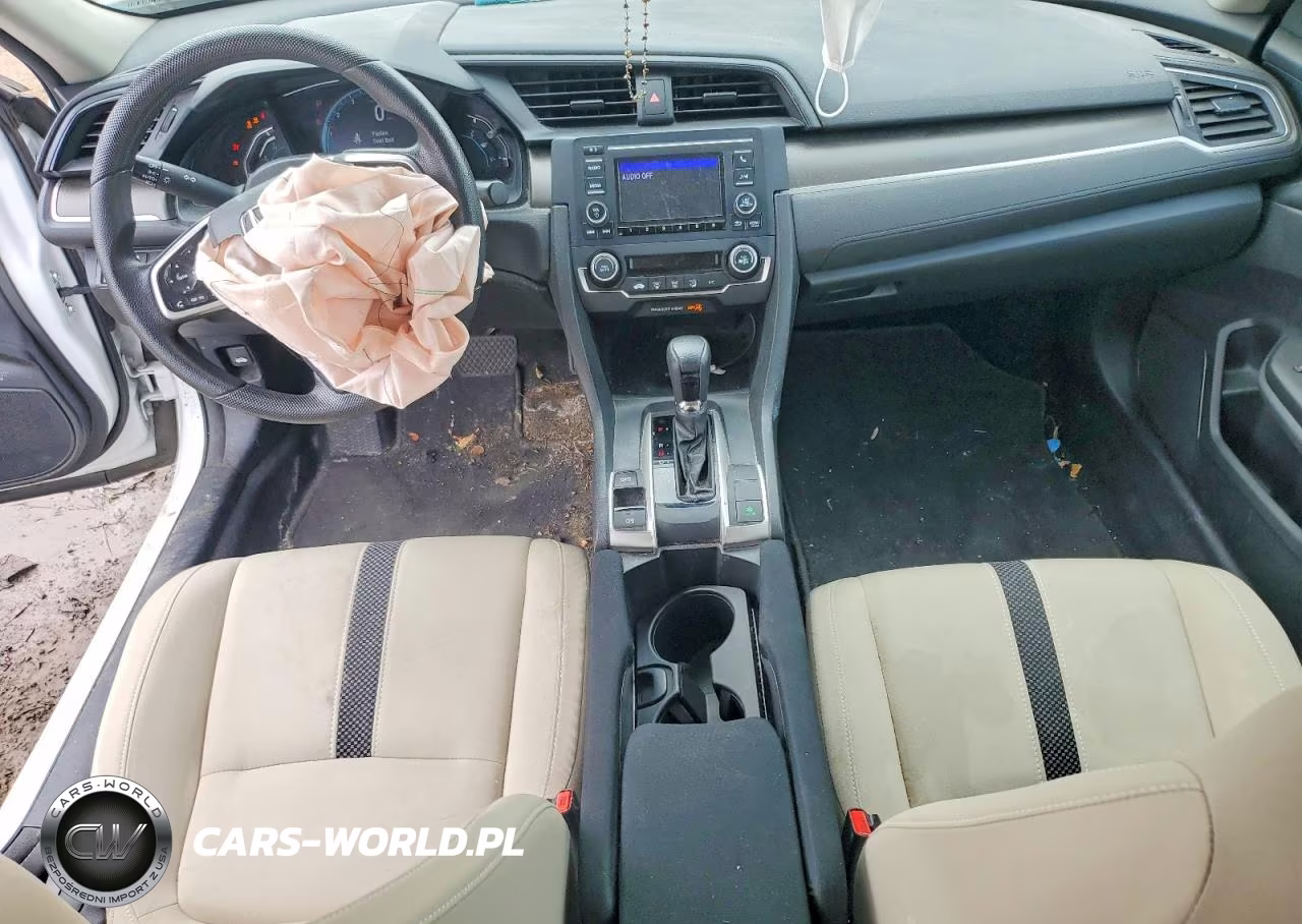 2019 Honda Civic Lx VIN:19XFC2F60KE030442 - 8