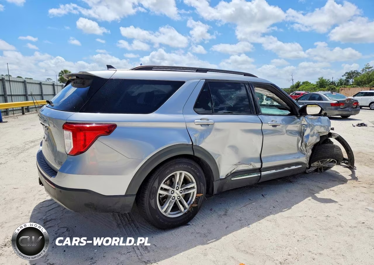 2021 Ford Explorer Xlt VIN:1FMSK7DH2MGC16484 - 3