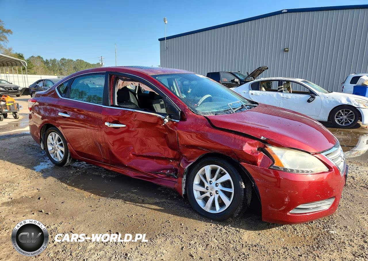 2015 Nissan Sentra Sv VIN:3N1AB7AP7FY318749 - 4