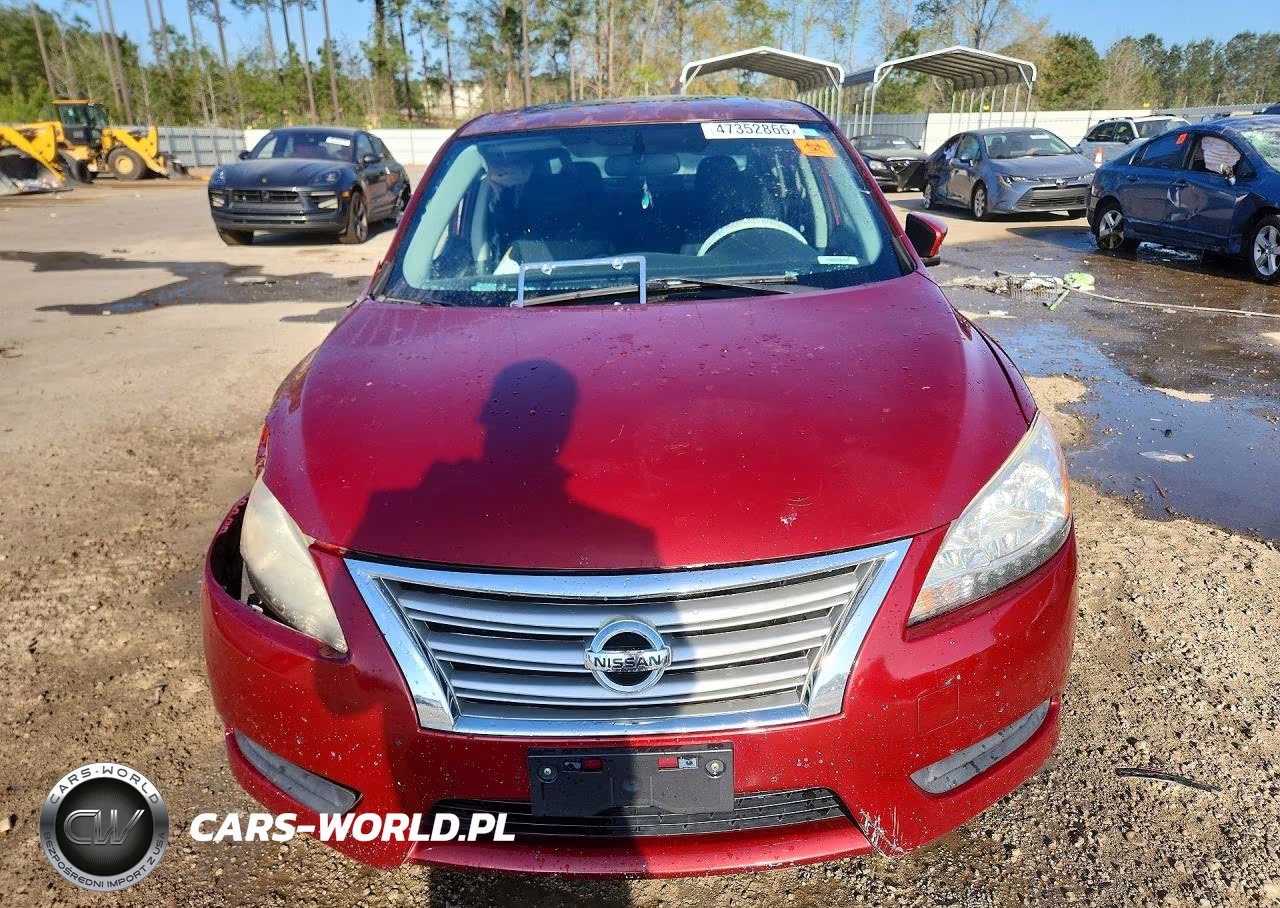 2015 Nissan Sentra Sv VIN:3N1AB7AP7FY318749 - 5