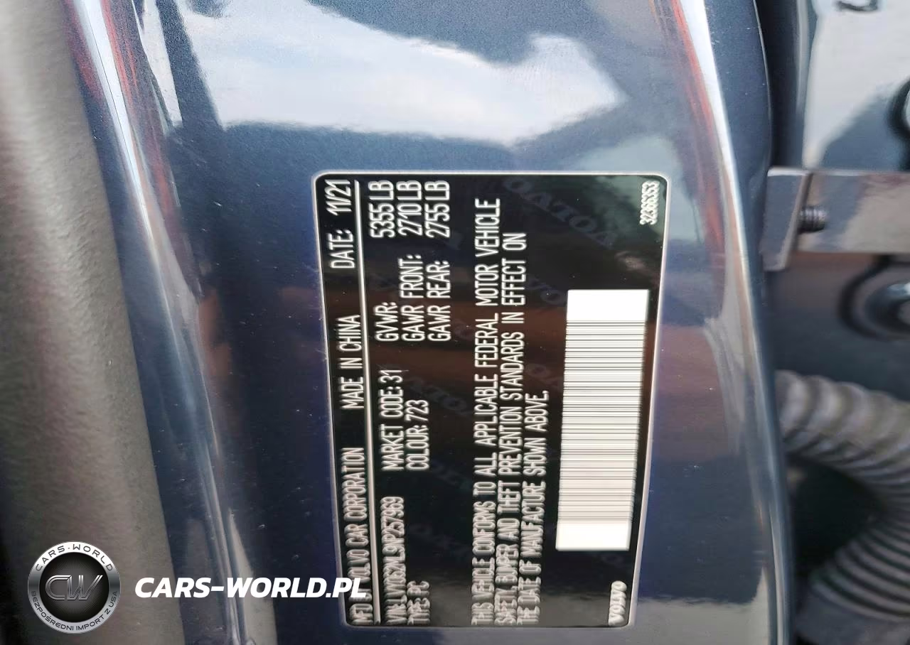 2022 Volvo S90 B6 Inscription VIN:LVY062ML9NP257969 - 12