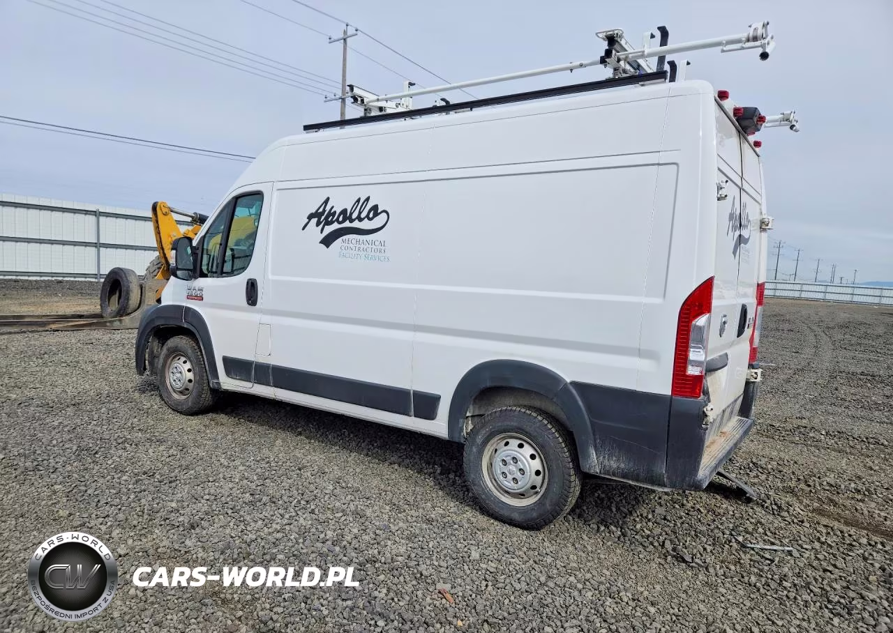 2021 Ram Promaster 1500 Utility - Service Van VIN:3C6LRVBG7ME520985 - 2