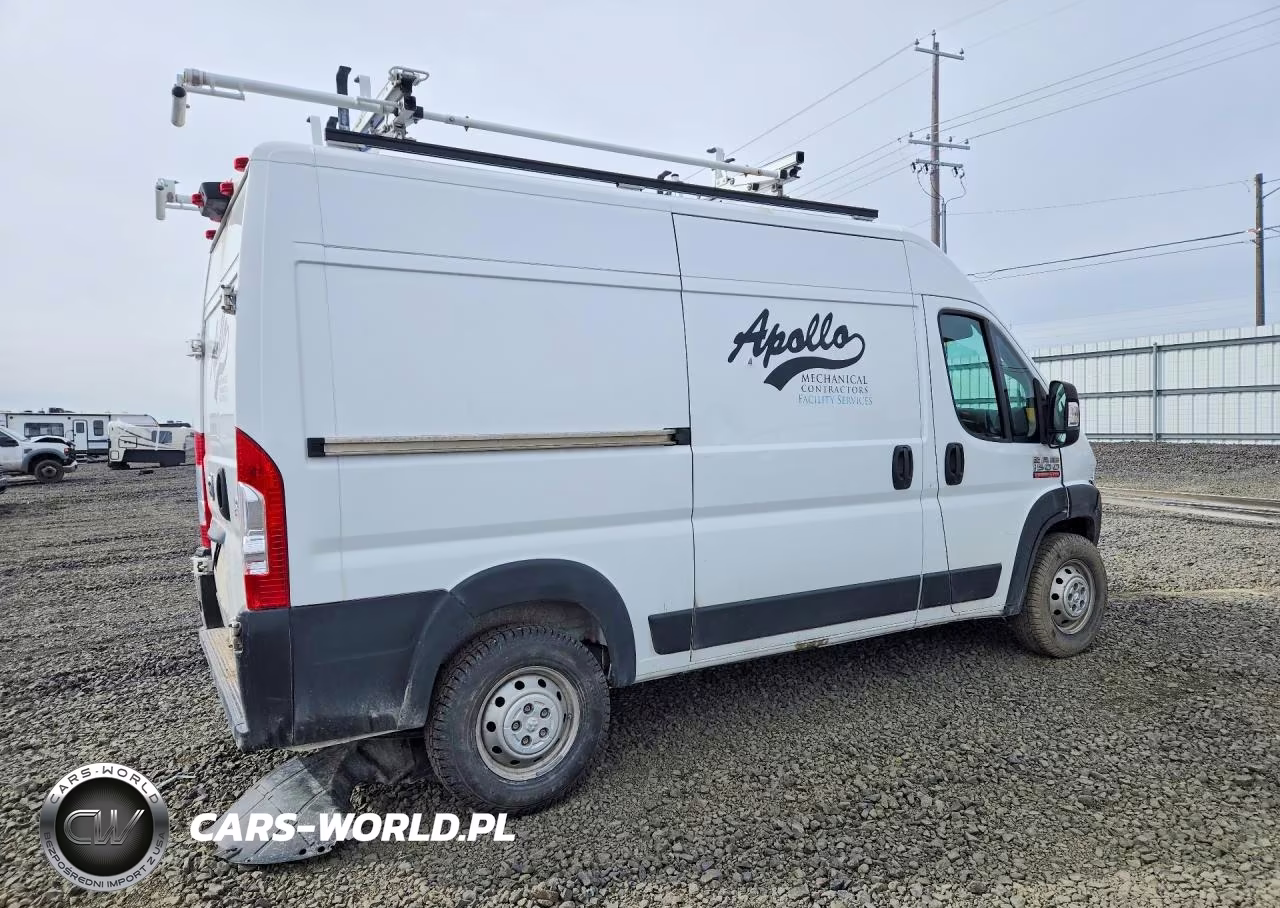 2021 Ram Promaster 1500 Utility - Service Van VIN:3C6LRVBG7ME520985 - 3