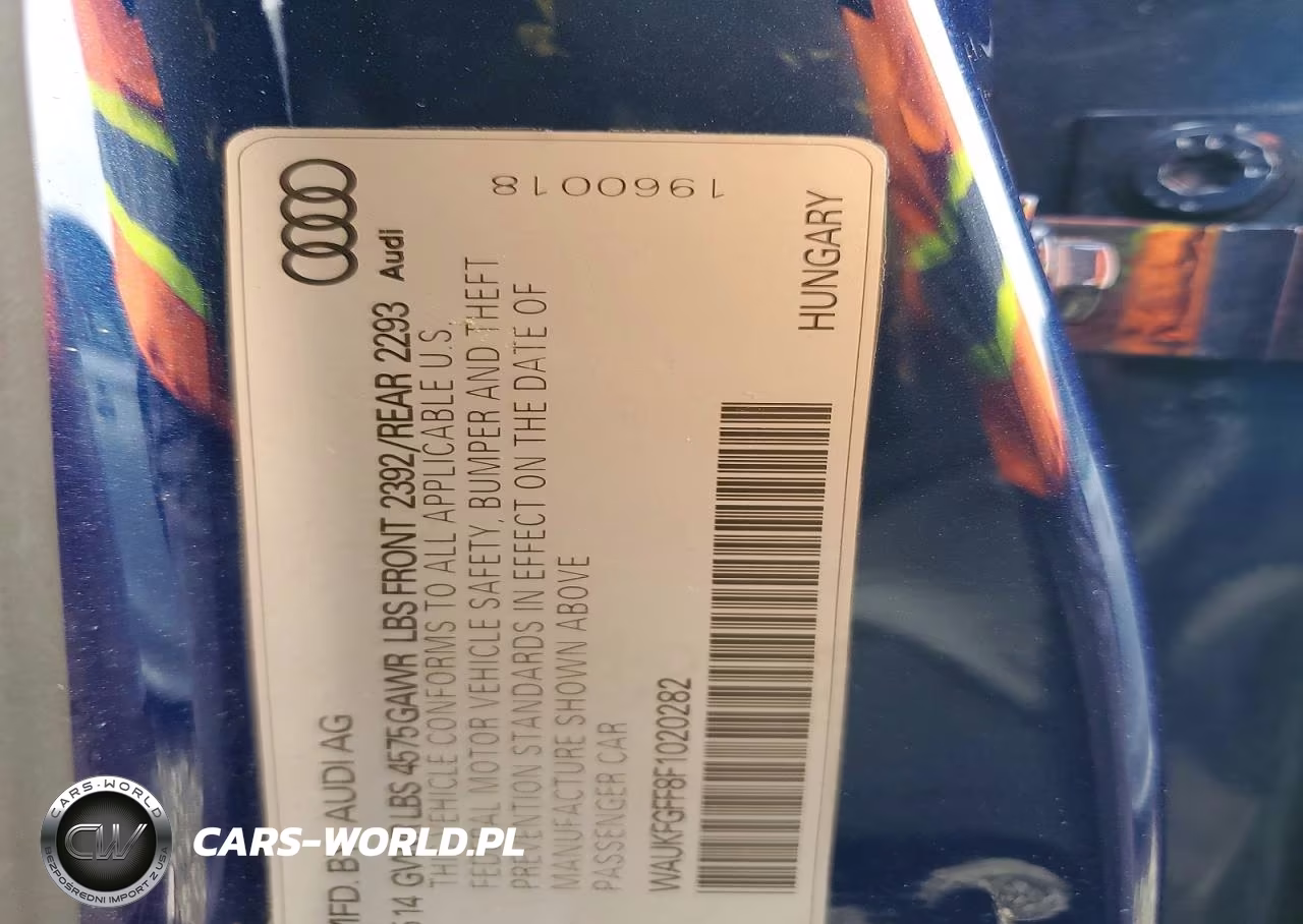 2015 Audi A3 Prestige S-Line VIN:WAUKFGFF8F1020282 - 12