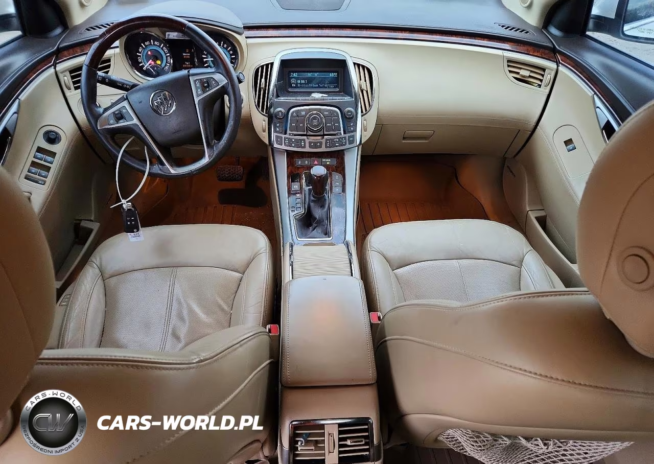 2011 Buick Lacrosse Cxs VIN:1G4GE5ED5BF319169 - 8