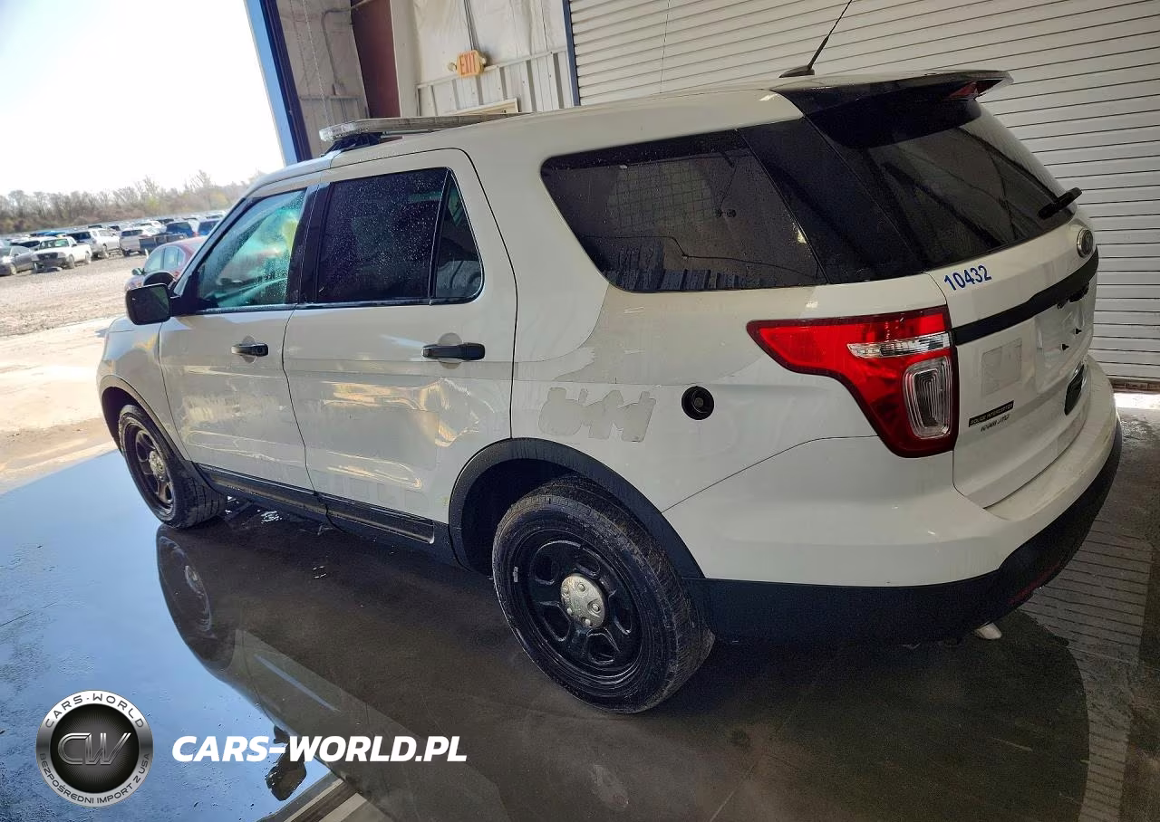 2015 Ford Explorer Police Interceptor VIN:1FM5K8AR9FGC41627 - 2