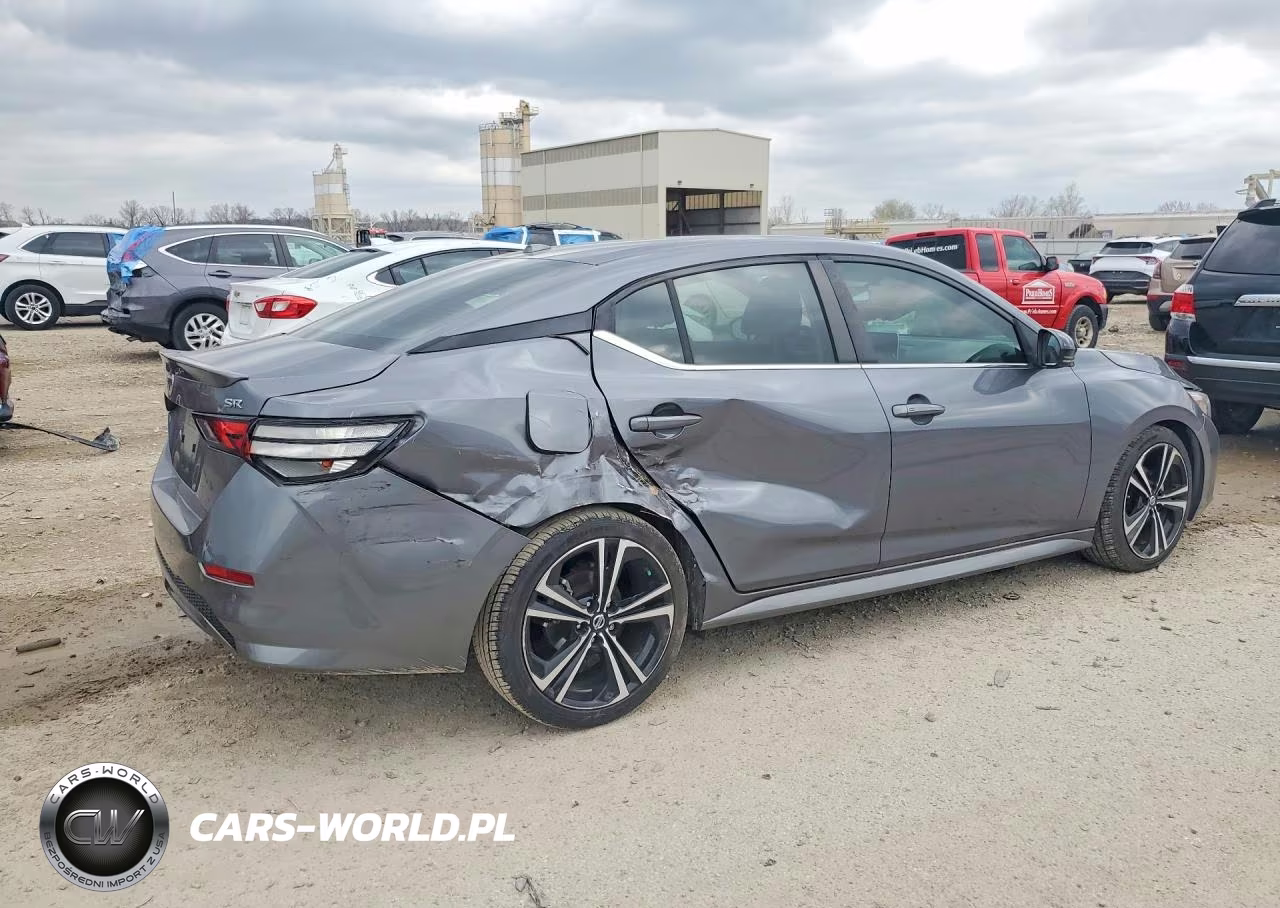 2020 Nissan Sentra Sr VIN:3N1AB8DV1LY312229 - 3