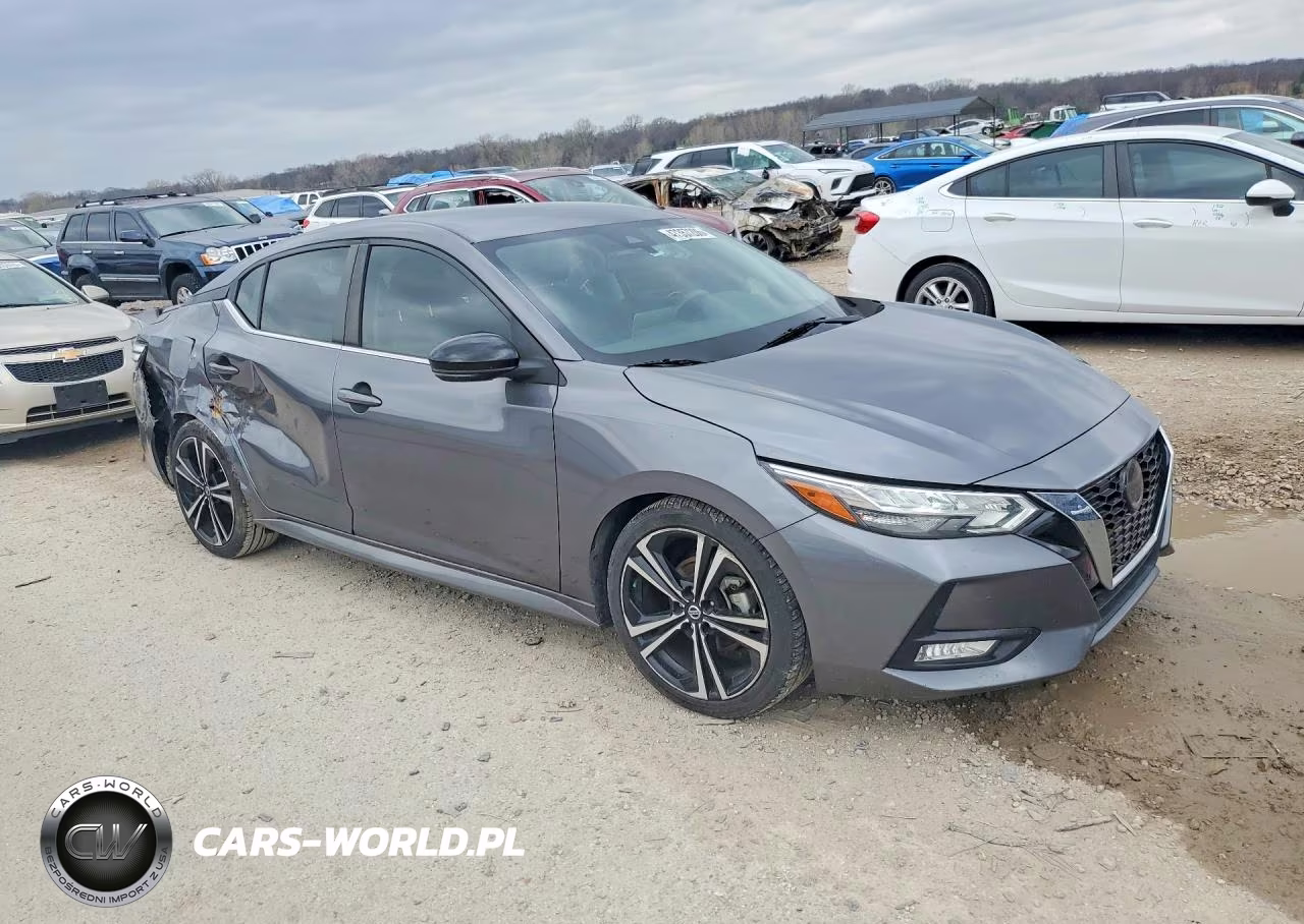 2020 Nissan Sentra Sr VIN:3N1AB8DV1LY312229 - 4