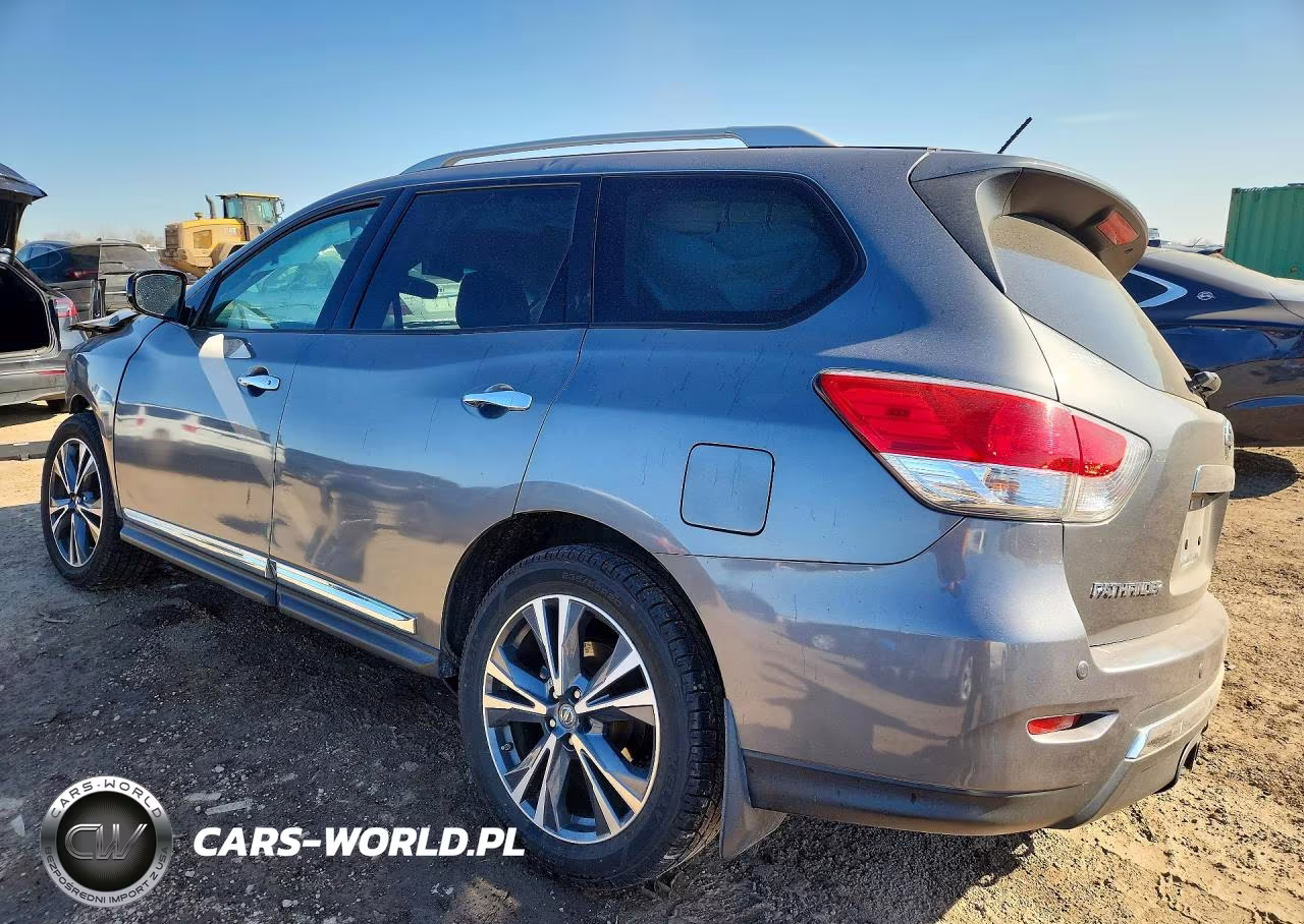 2015 Nissan Pathfinder Sl VIN:5N1AR2MM9FC689106 - 2