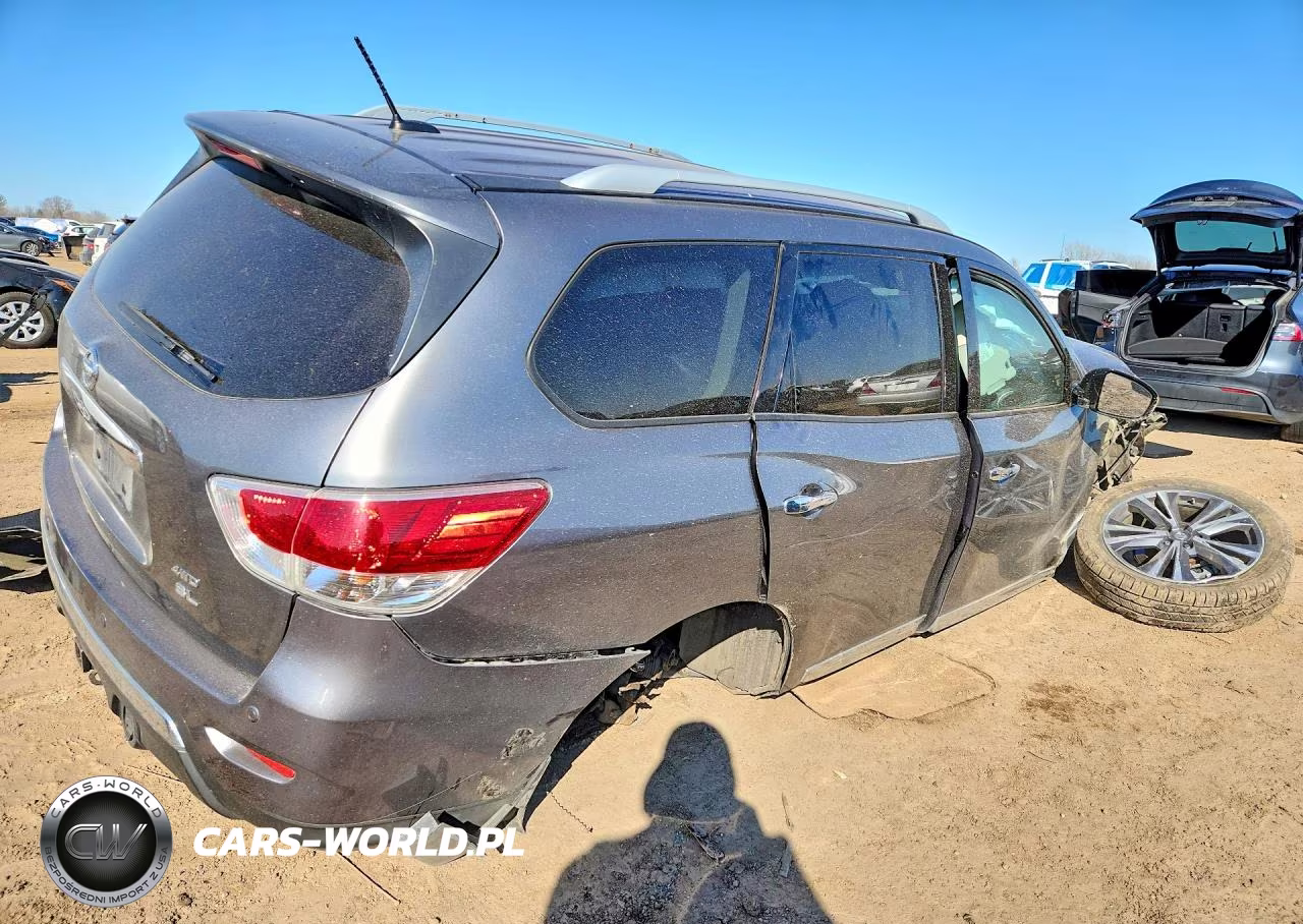 2015 Nissan Pathfinder Sl VIN:5N1AR2MM9FC689106 - 3