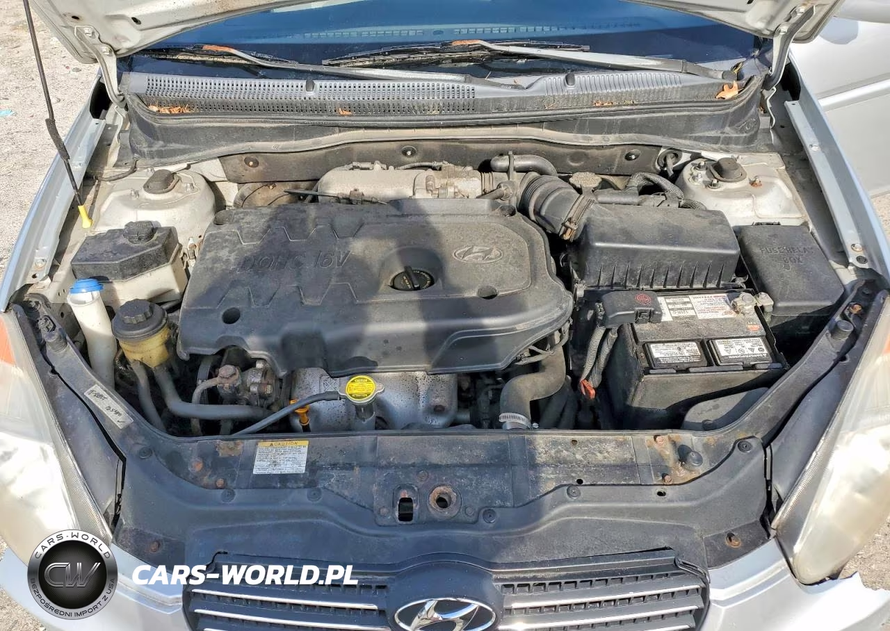 2008 Hyundai Accent Gls VIN:KMHCN46C78U249242 - 11
