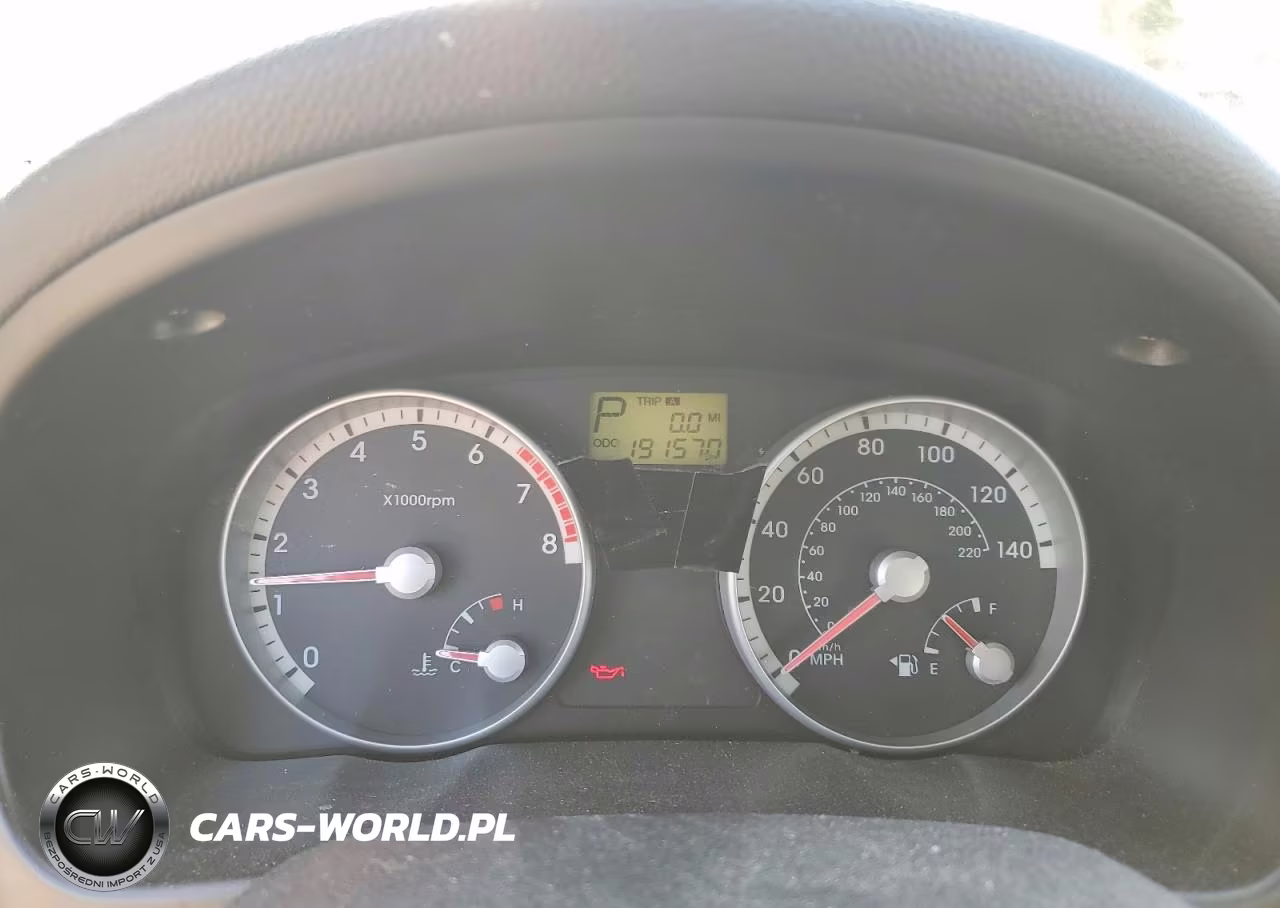 2008 Hyundai Accent Gls VIN:KMHCN46C78U249242 - 9