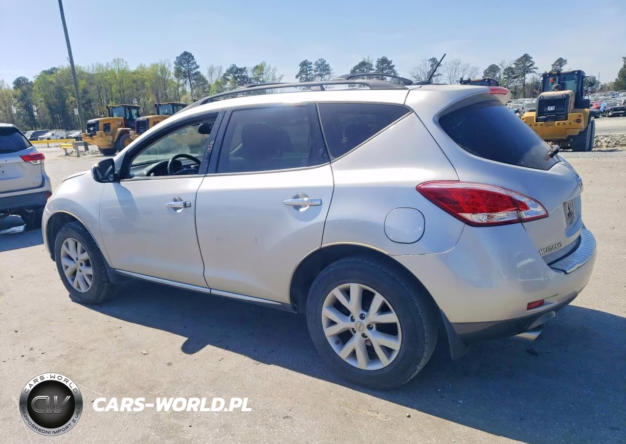 2011 Nissan Murano S VIN:JN8AZ1MU6BW064688 - 2