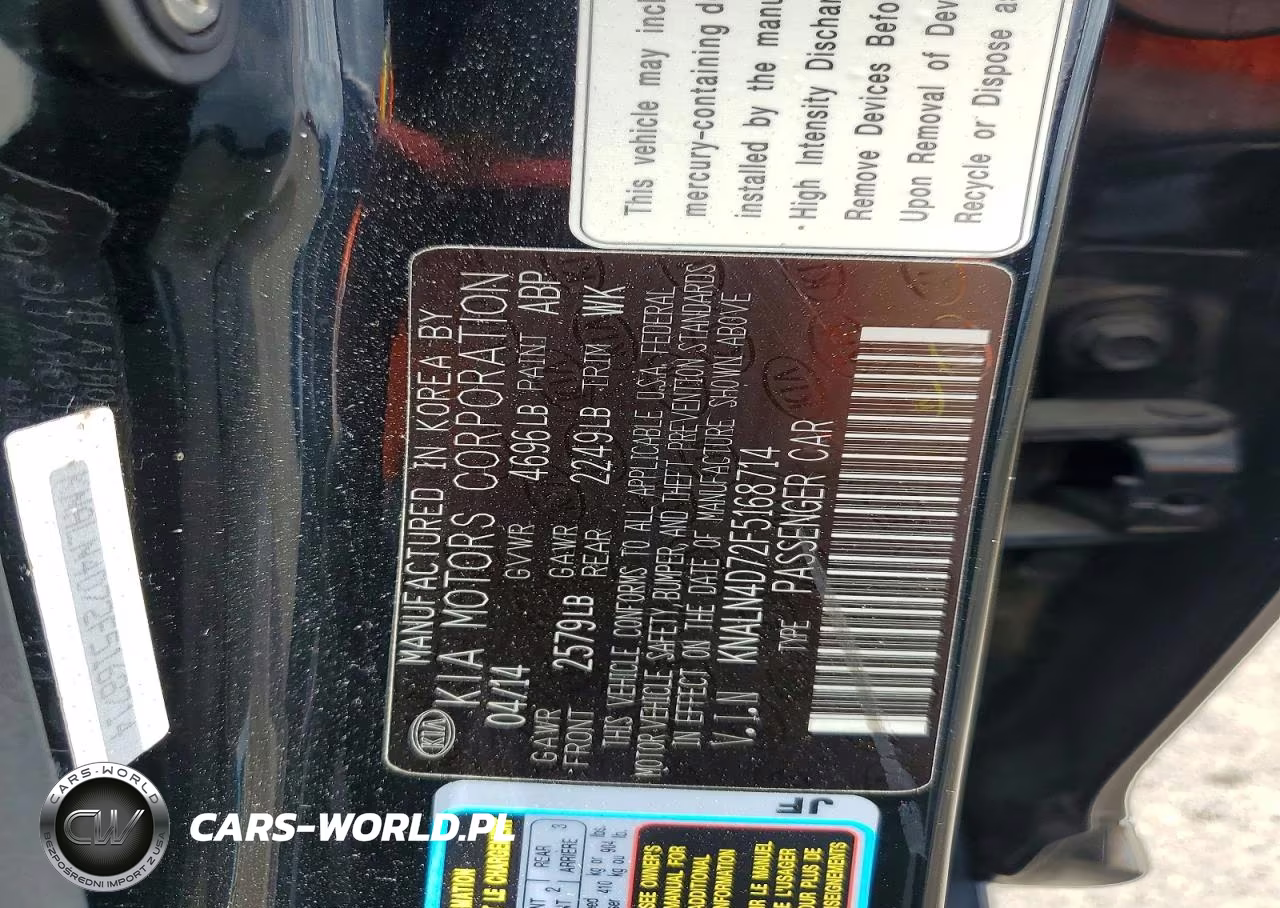 2015 Kia Cadenza Premium VIN:KNALN4D72F5168714 - 13