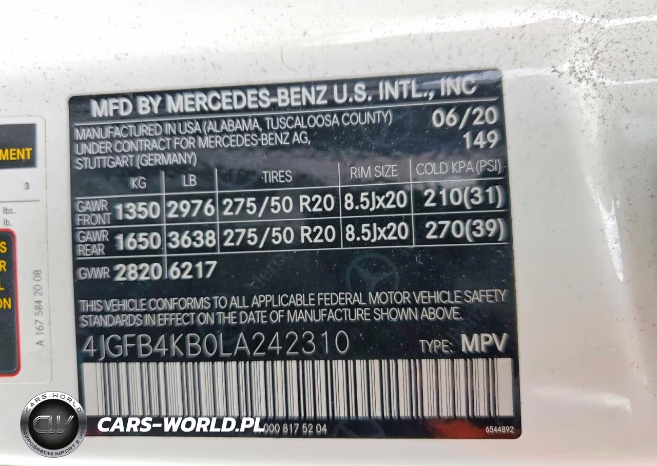 2020 Mercedes-Benz Gle 350 4Matic VIN:4JGFB4KB0LA242310 - 14