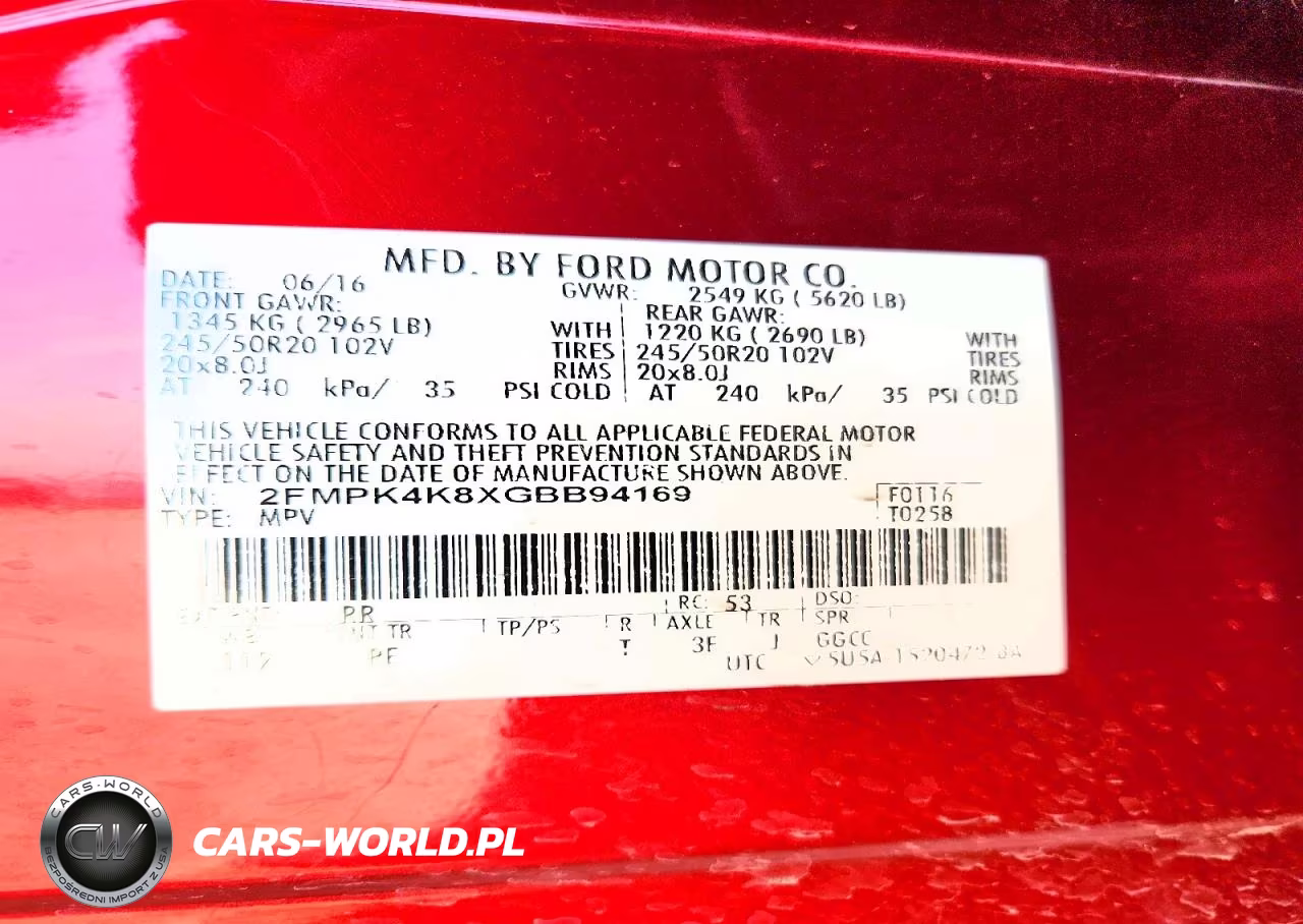 2016 Ford Edge Titanium VIN:2FMPK4K8XGBB94169 - 13