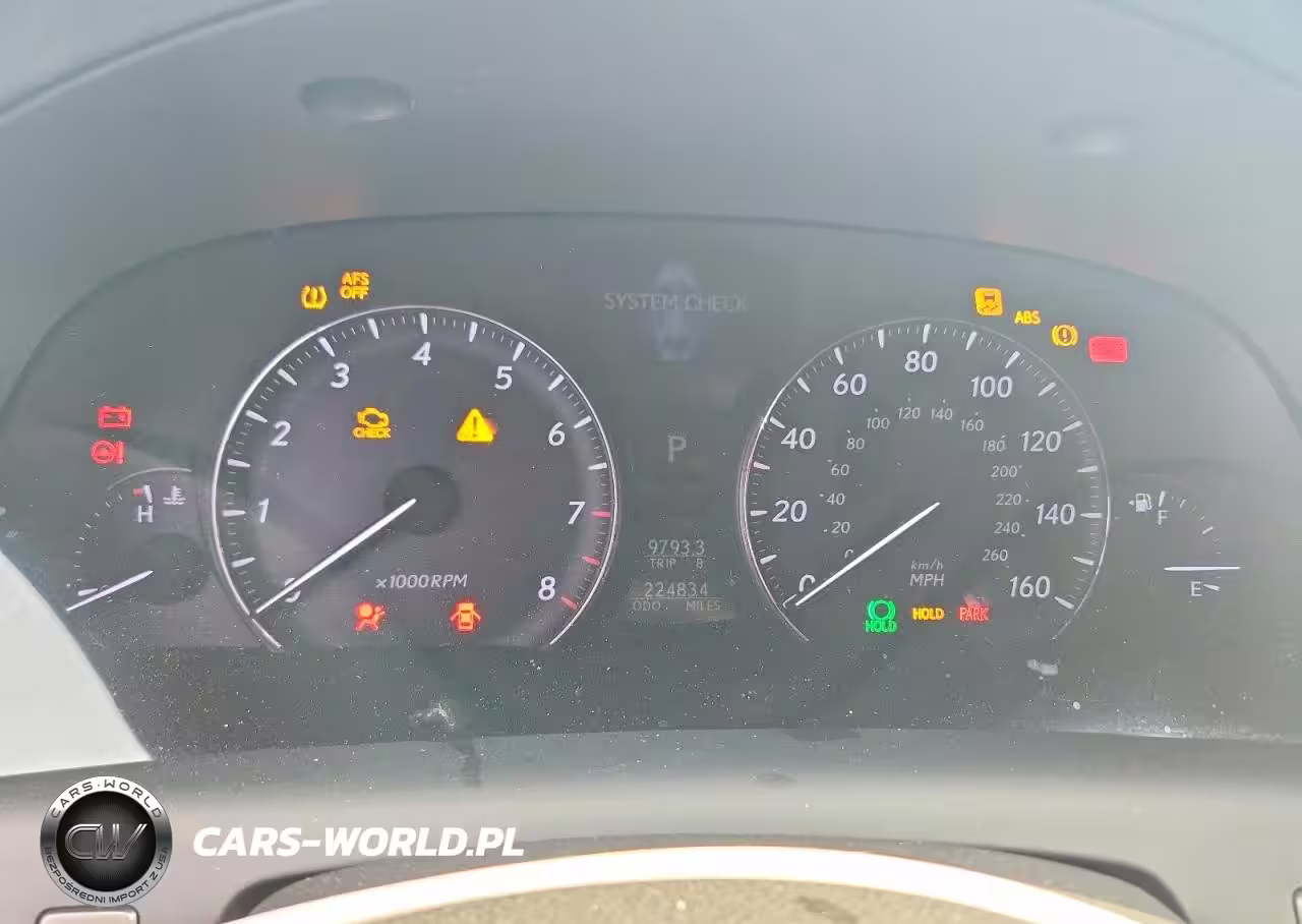 2008 Lexus Ls 460 L VIN:JTHGL46F585024493 - 9