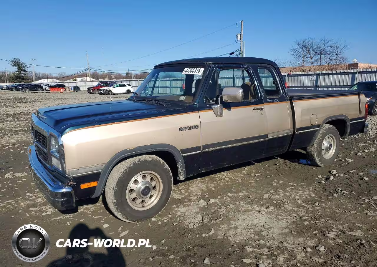 1992 Dodge D-Series D150