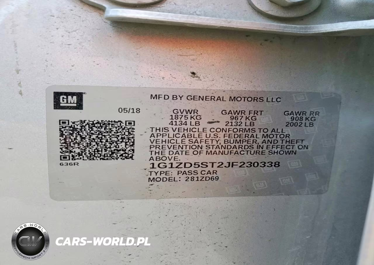 2018 Chevrolet Malibu Lt VIN:1G1ZD5ST2JF230338 - 13