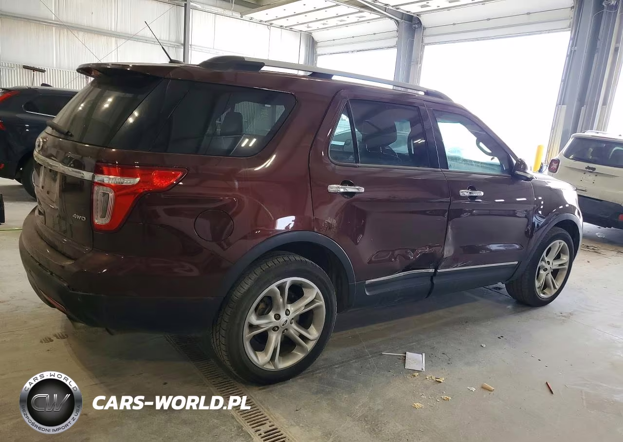 2012 Ford Explorer 4Wd VIN:1FMHK8F86CGA75964 - 3