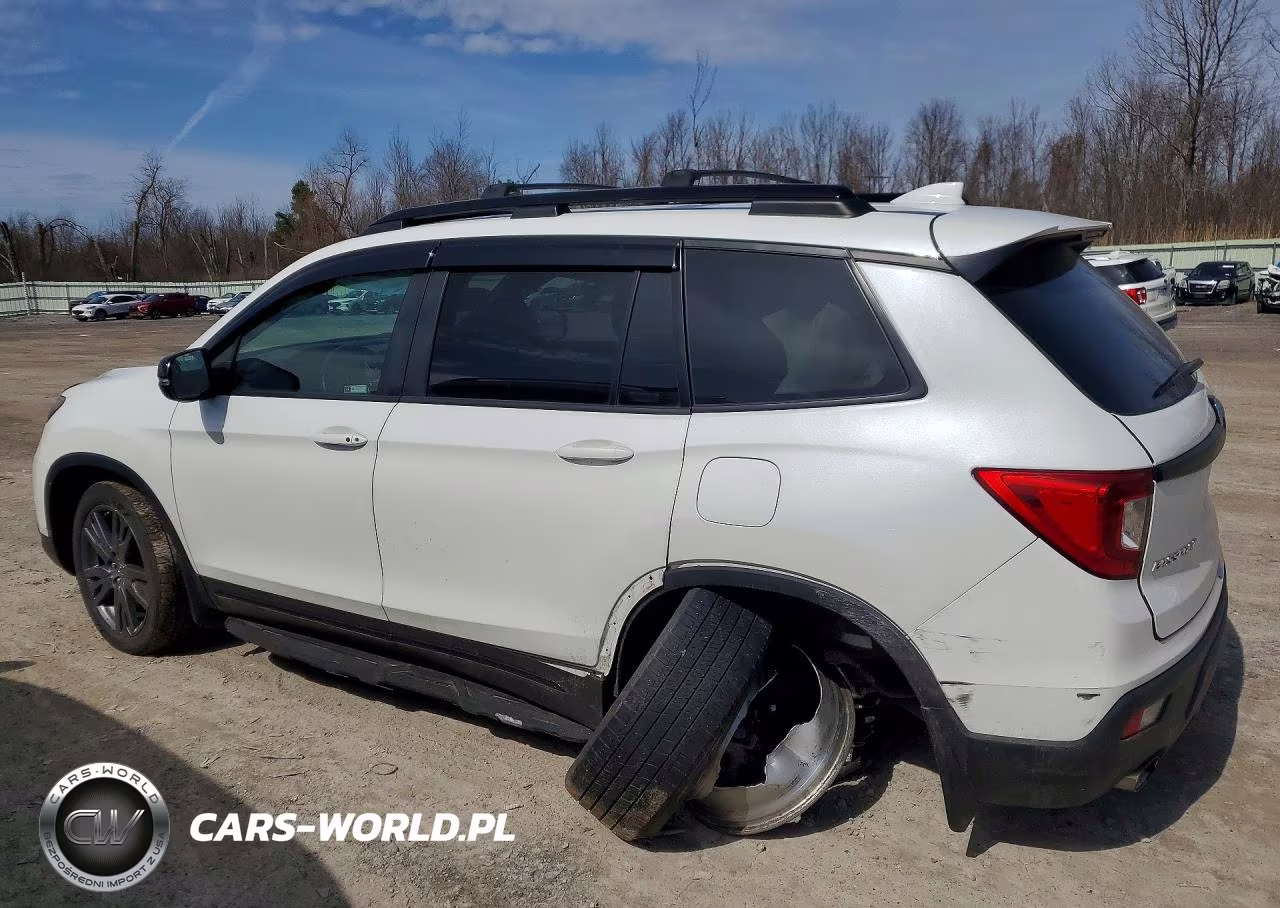 2021 Honda Passport Exl VIN:5FNYF8H58MB011075 - 2