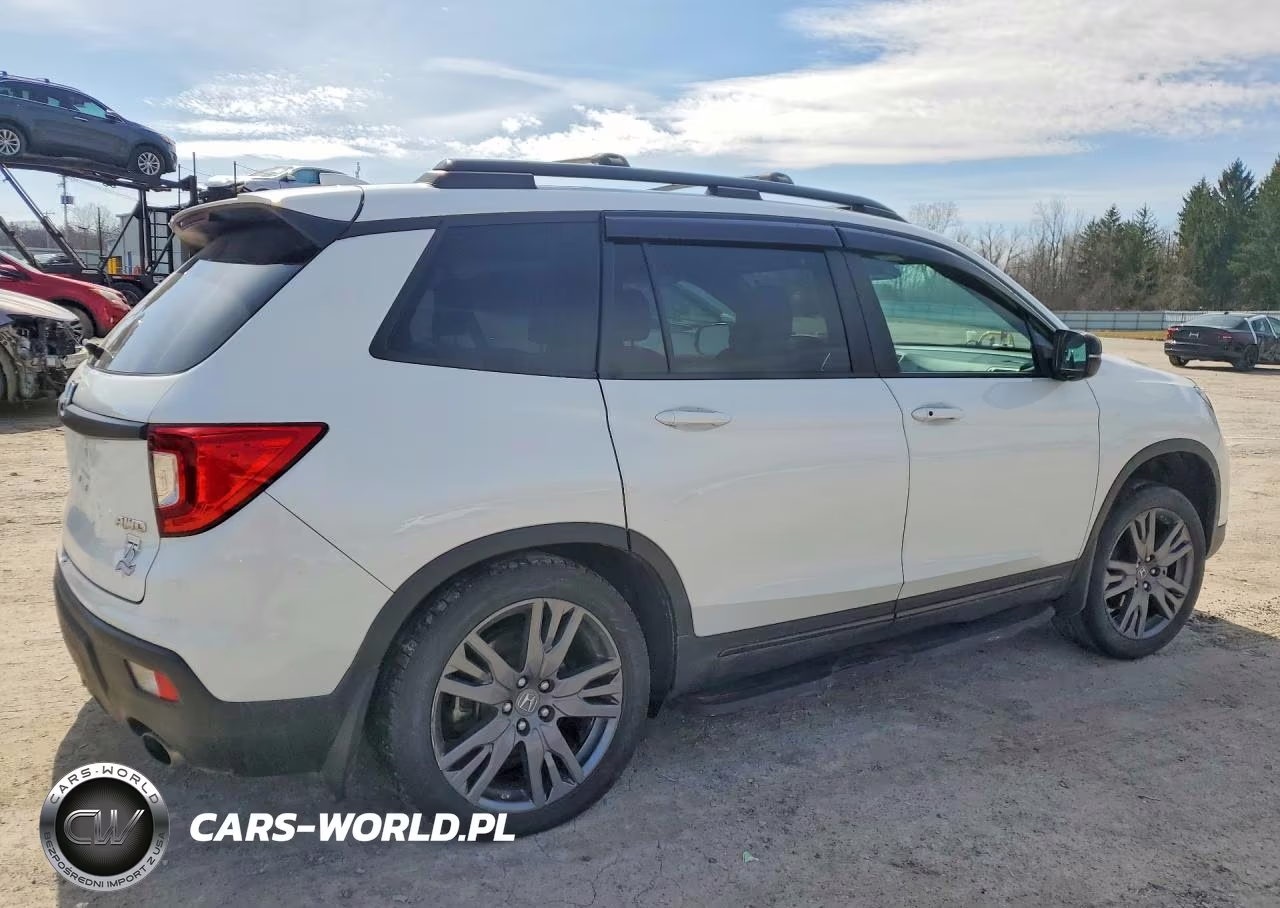 2021 Honda Passport Exl VIN:5FNYF8H58MB011075 - 3