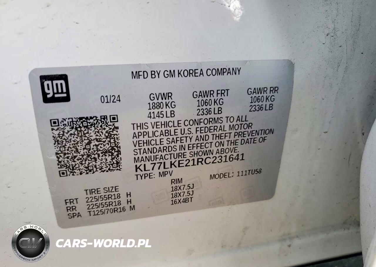 2024 Chevrolet Trax Activ VIN:KL77LKE21RC231641 - 13