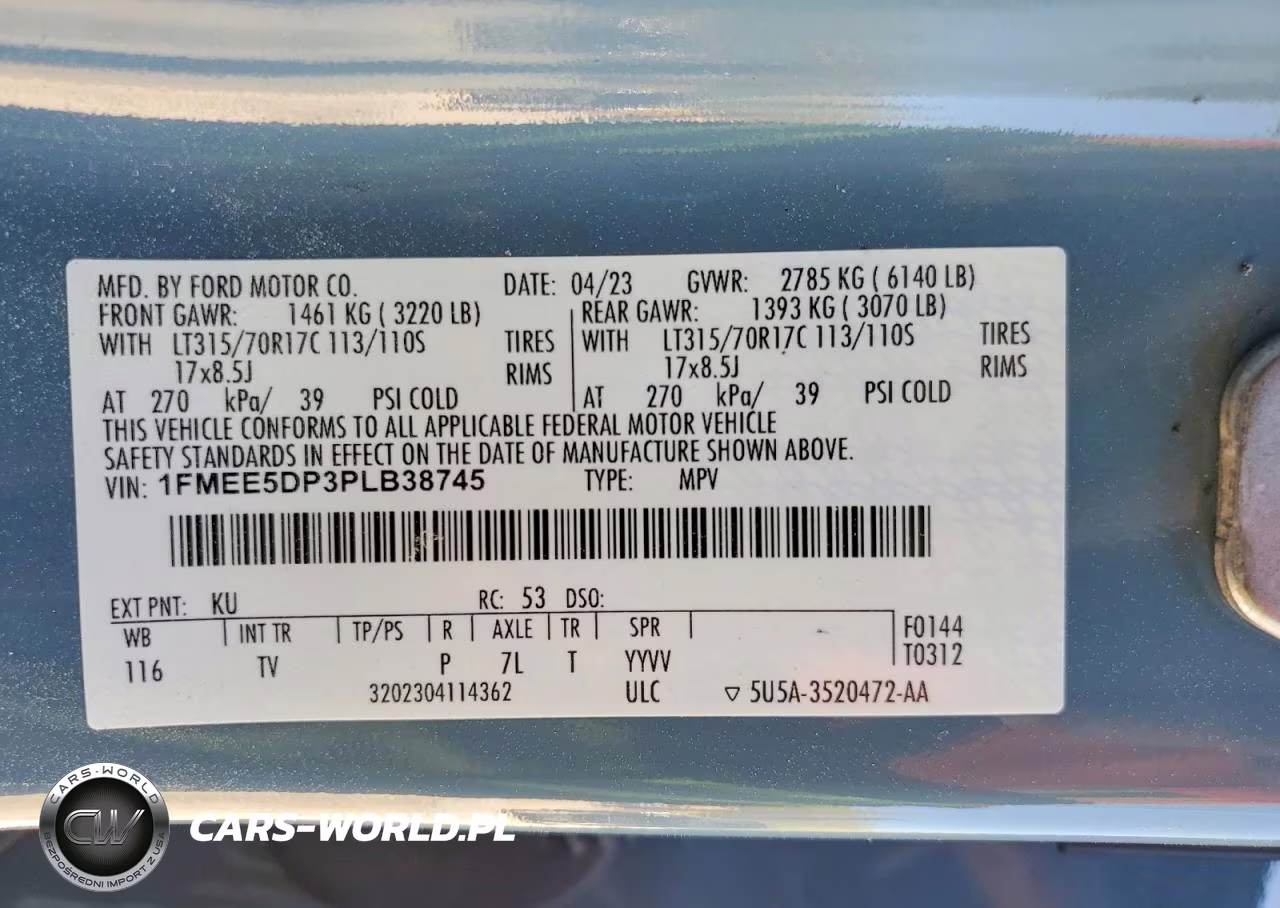 2023 Ford Bronco Base VIN:1FMEE5DP3PLB38745 - 13