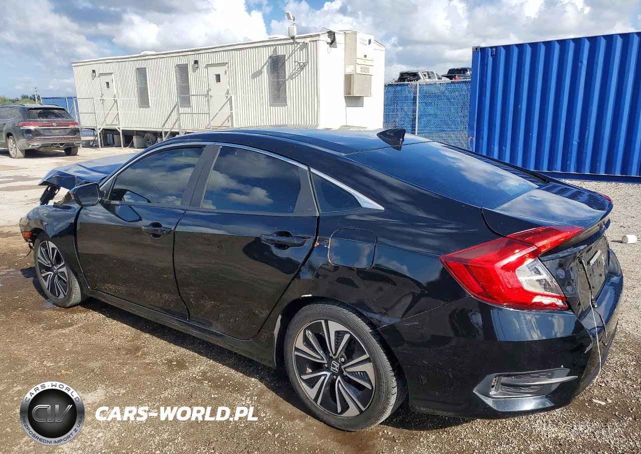 2018 Honda Civic Exl VIN:JHMFC1F77JX031359 - 2