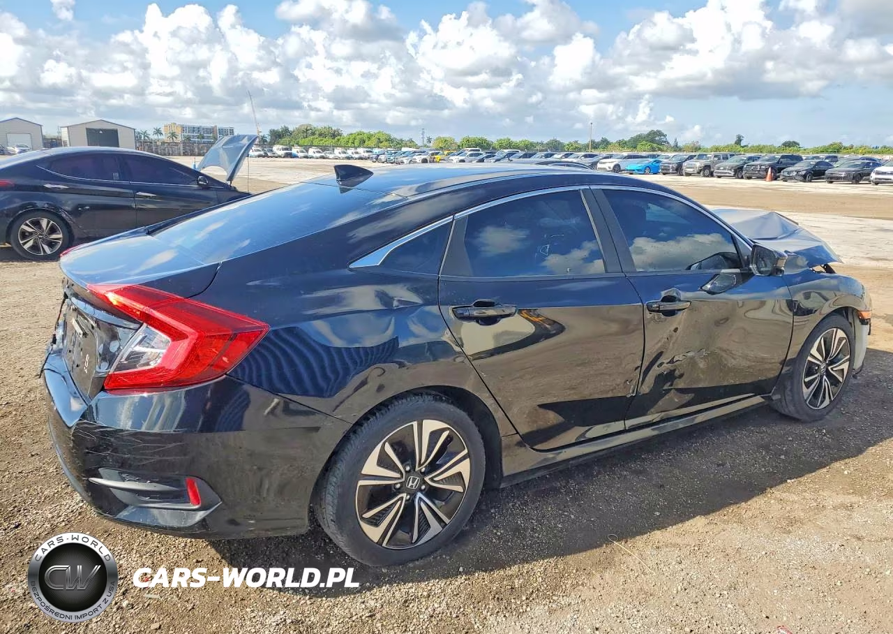 2018 Honda Civic Exl VIN:JHMFC1F77JX031359 - 3