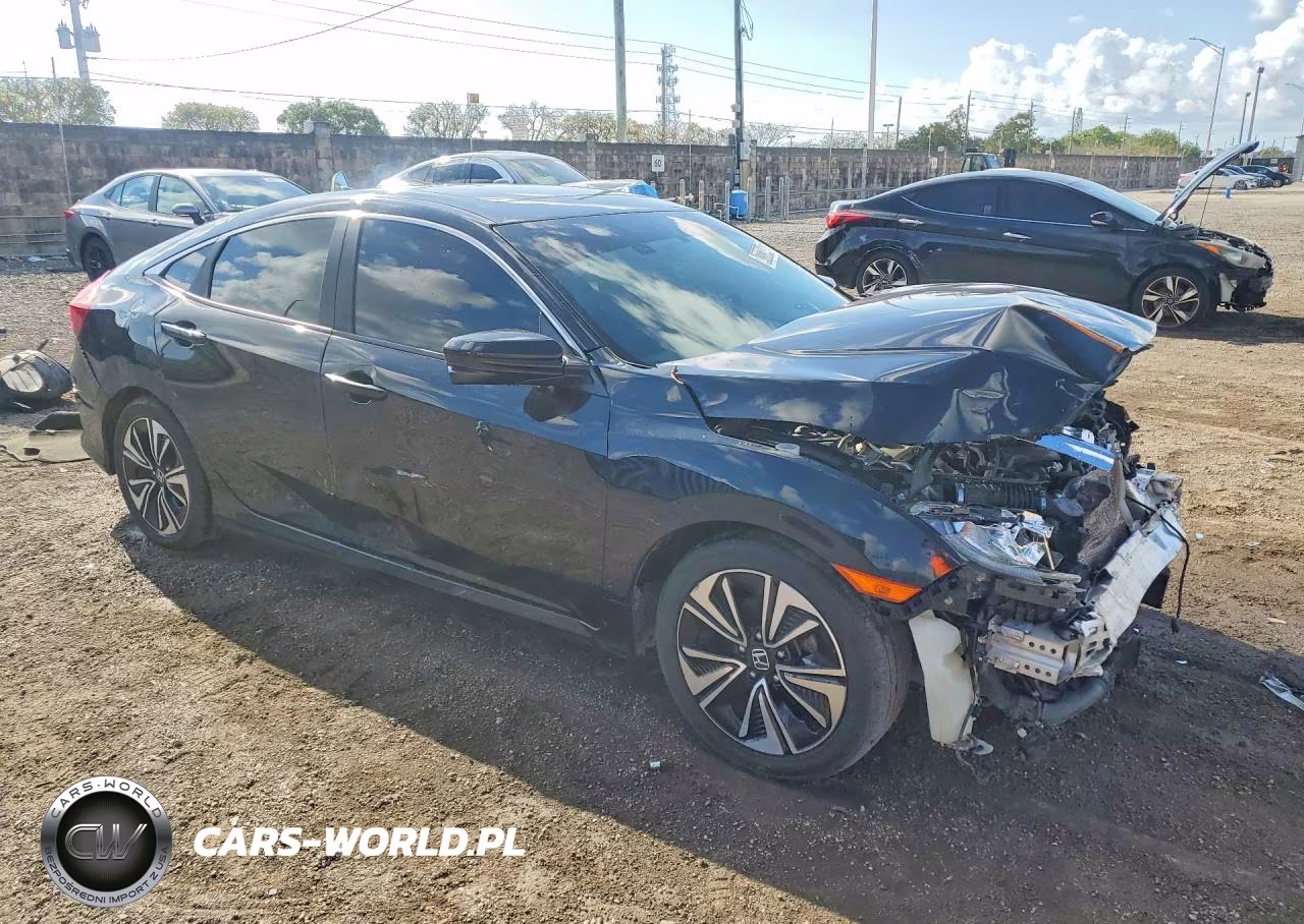 2018 Honda Civic Exl VIN:JHMFC1F77JX031359 - 4