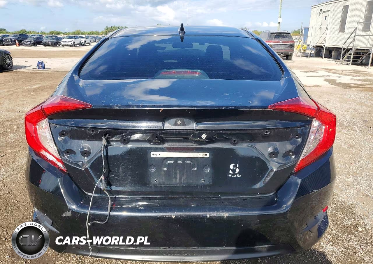 2018 Honda Civic Exl VIN:JHMFC1F77JX031359 - 6