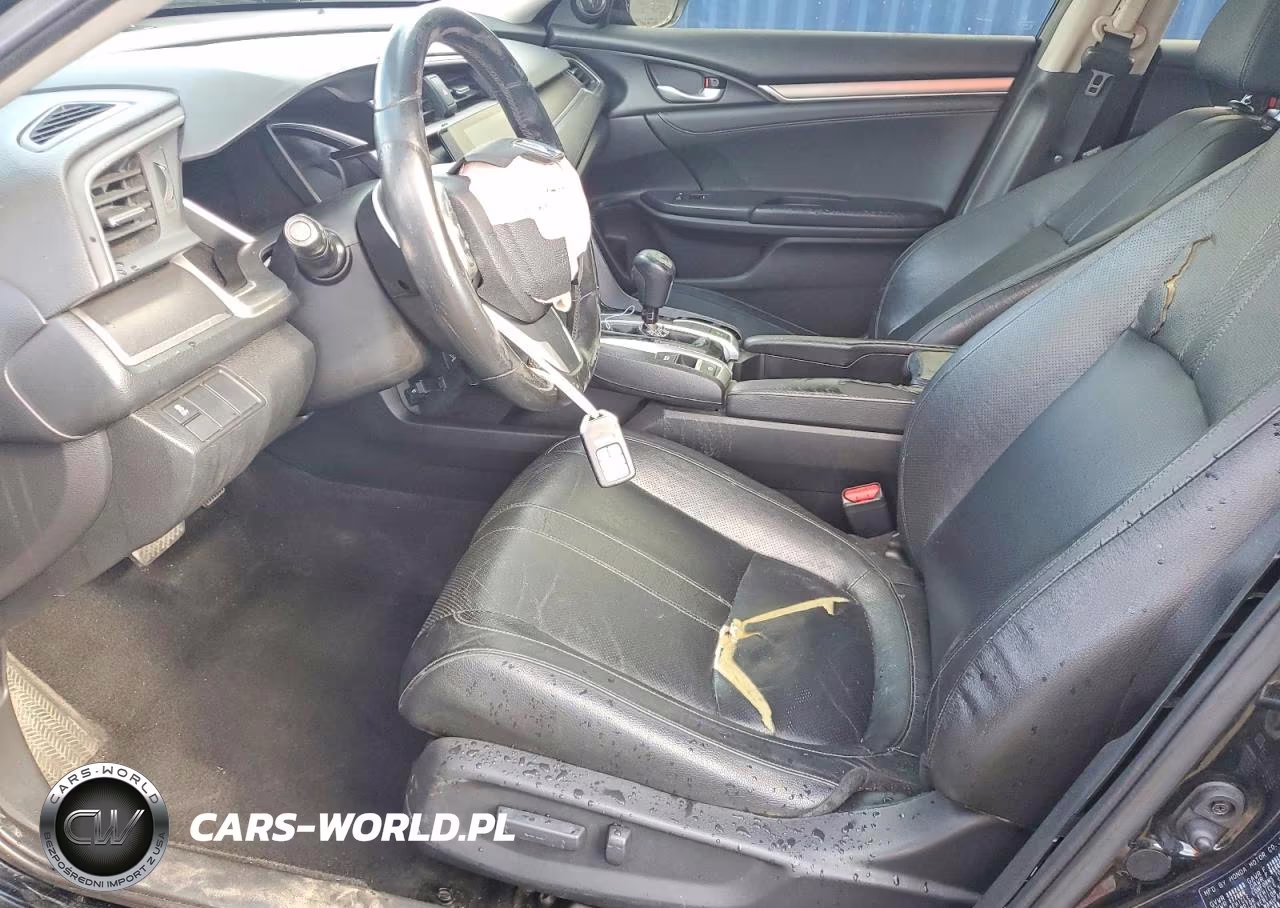 2018 Honda Civic Exl VIN:JHMFC1F77JX031359 - 7