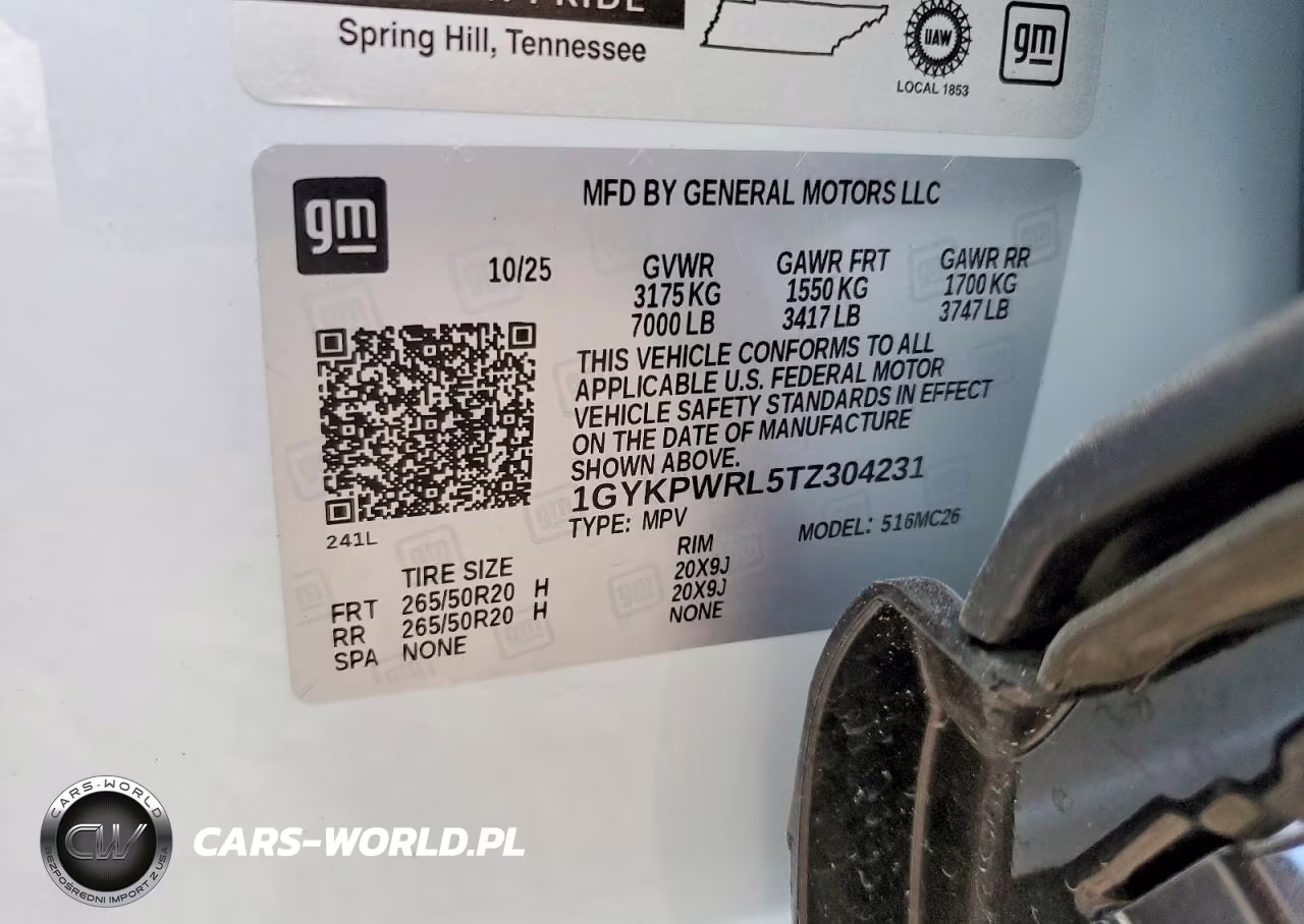 2026 Cadillac Lyriq Premium Sport VIN:1GYKPWRL5TZ304231 - 14