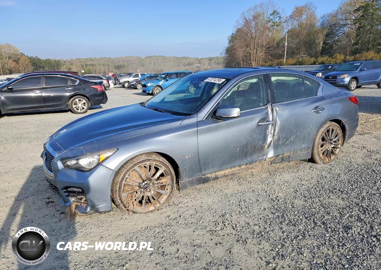 2016 Infiniti Q50 Red Sport 400