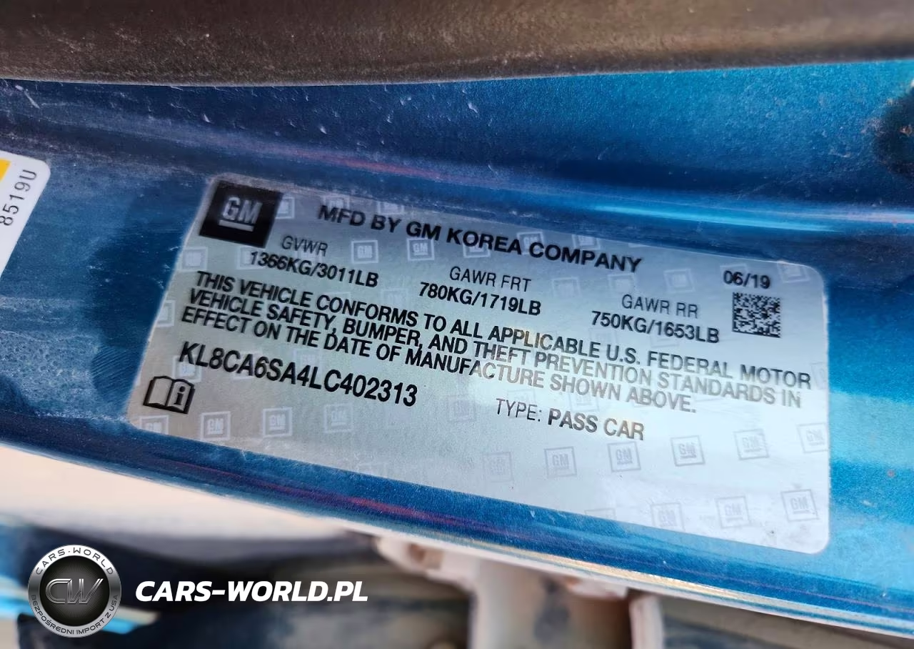 2020 Chevrolet Spark Ls VIN:KL8CA6SA4LC402313 - 12