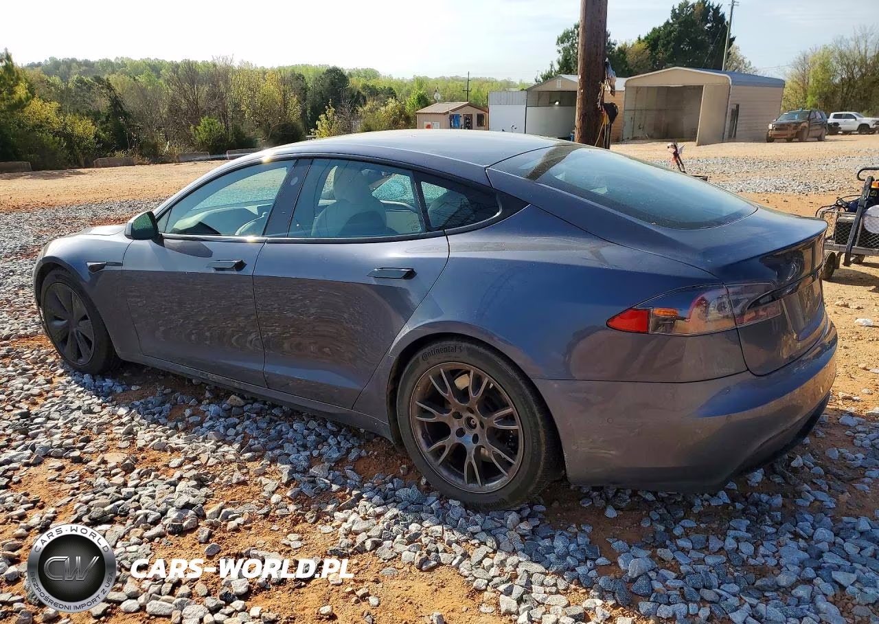 2021 Tesla Model S VIN:5YJSA1E50MF455695 - 2
