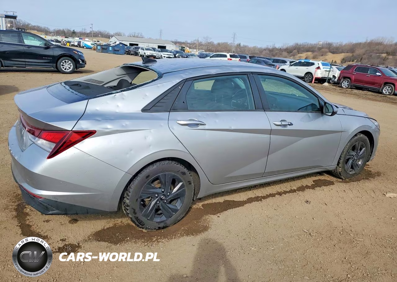 2021 Hyundai Elantra Sel VIN:5NPLM4AG1MH006242 - 3