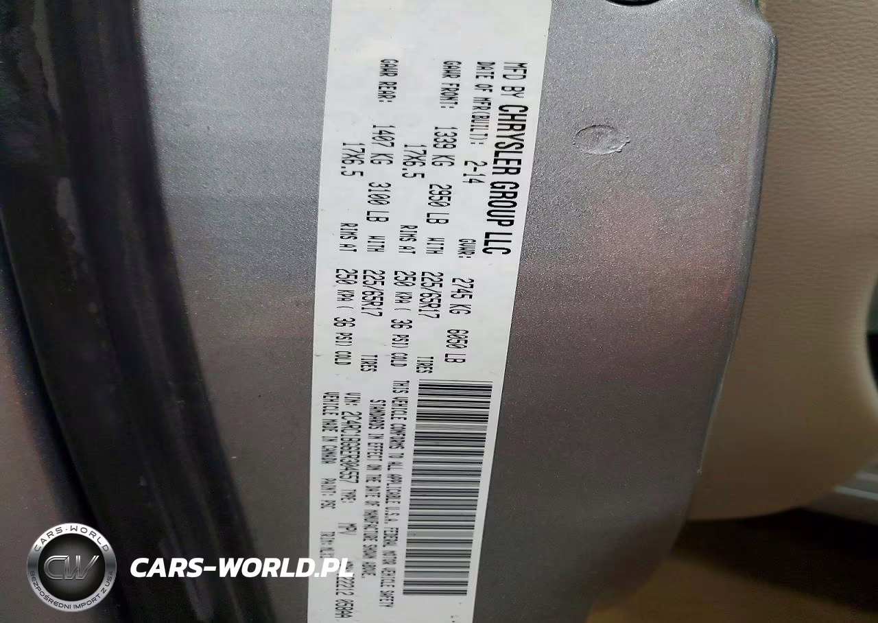 2014 Chrysler Town & Country Touring VIN:2C4RC1BG6ER304557 - 14