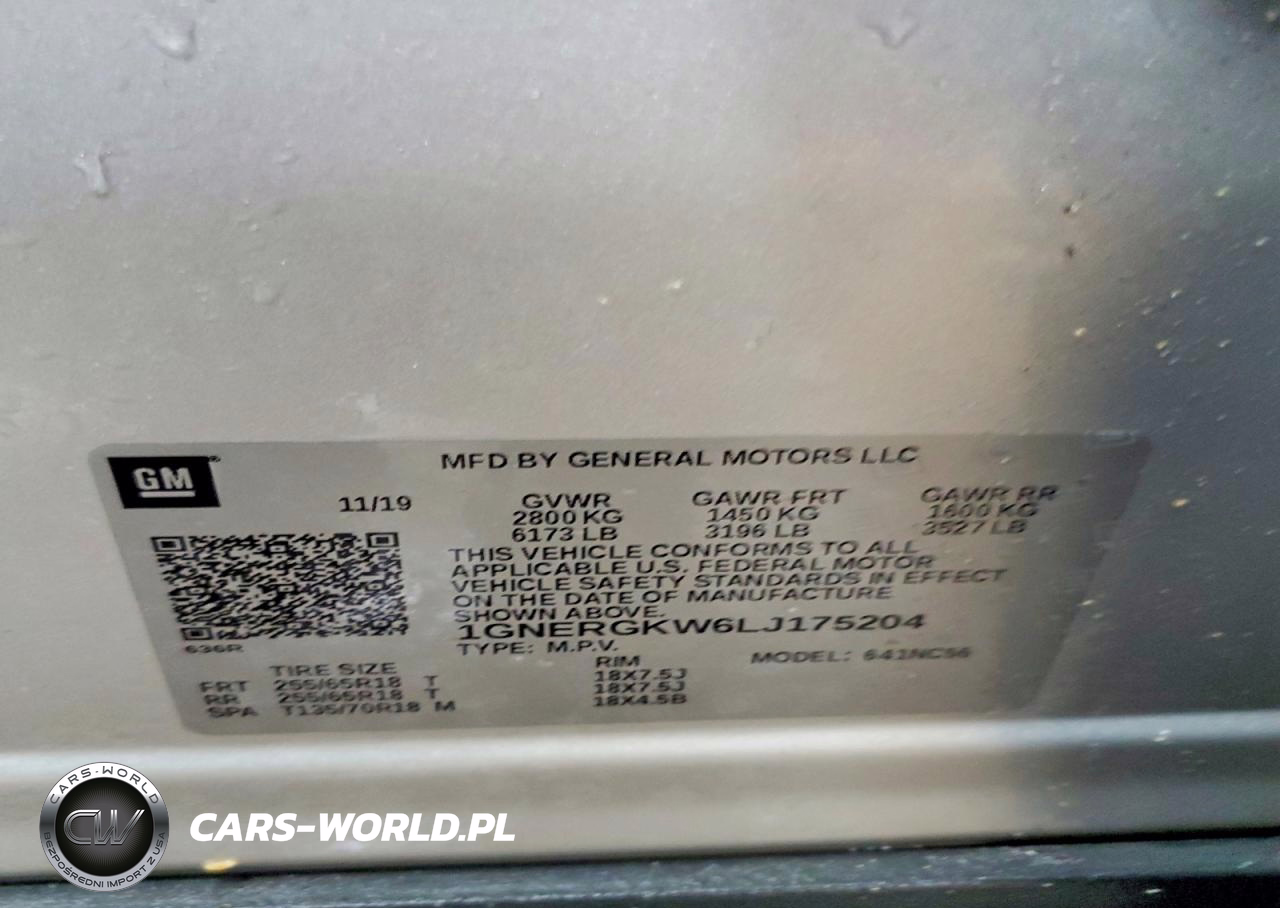 2020 Chevrolet Traverse Lt VIN:1GNERGKW6LJ175204 - 14
