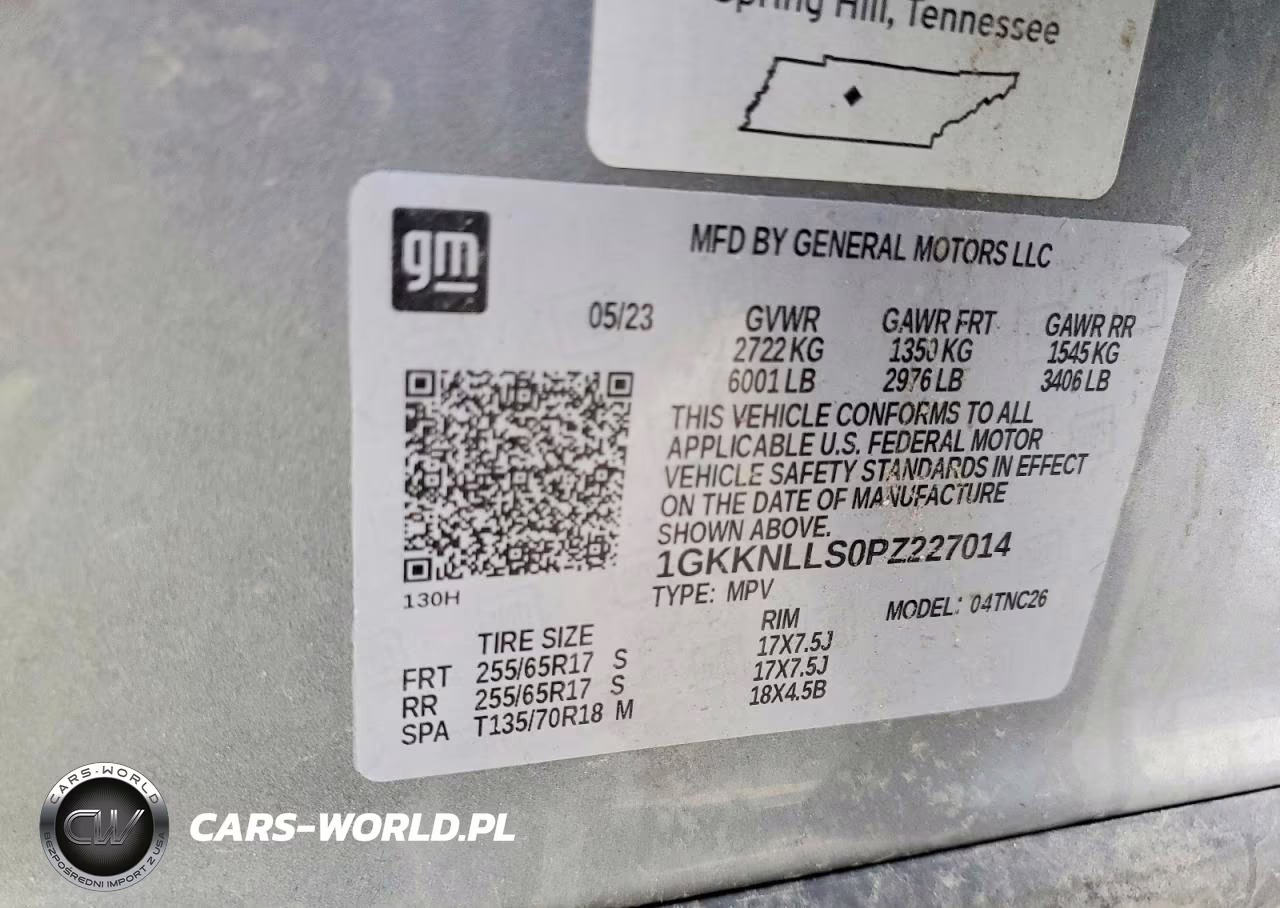 2023 GMC Acadia At4 VIN:1GKKNLLS0PZ227014 - 14