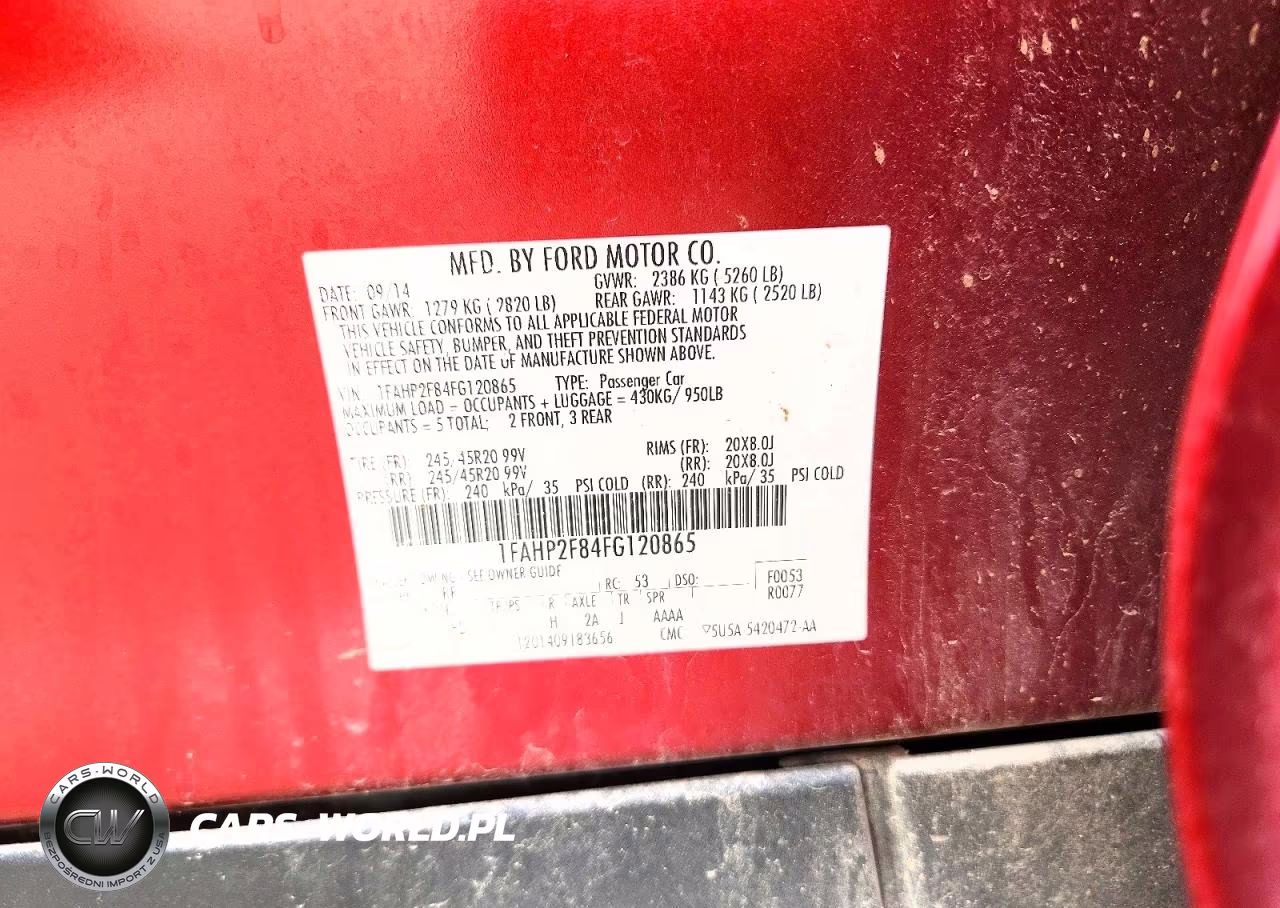 2015 Ford Taurus Limited VIN:1FAHP2F84FG120865 - 12