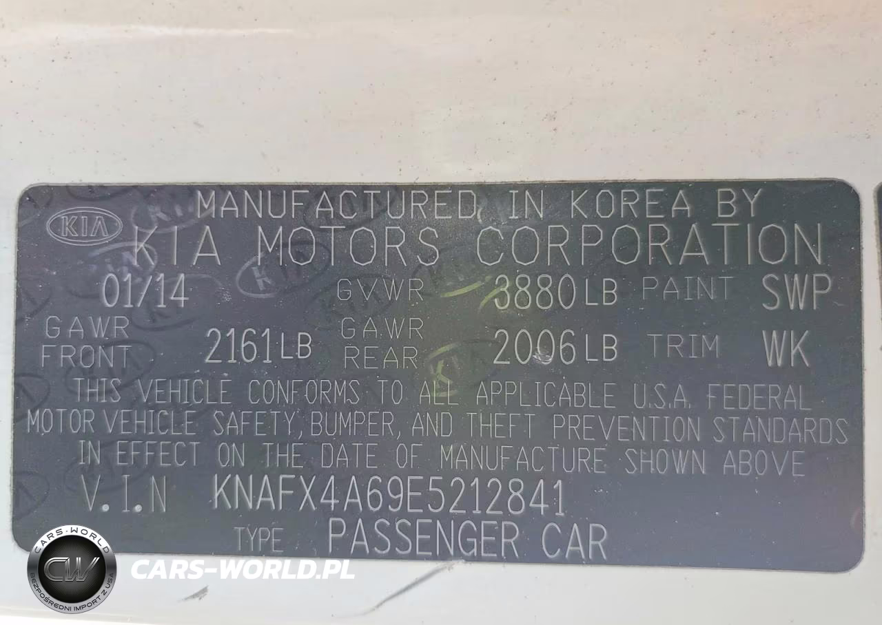 2014 Kia Forte Lx VIN:KNAFX4A69E5212841 - 12