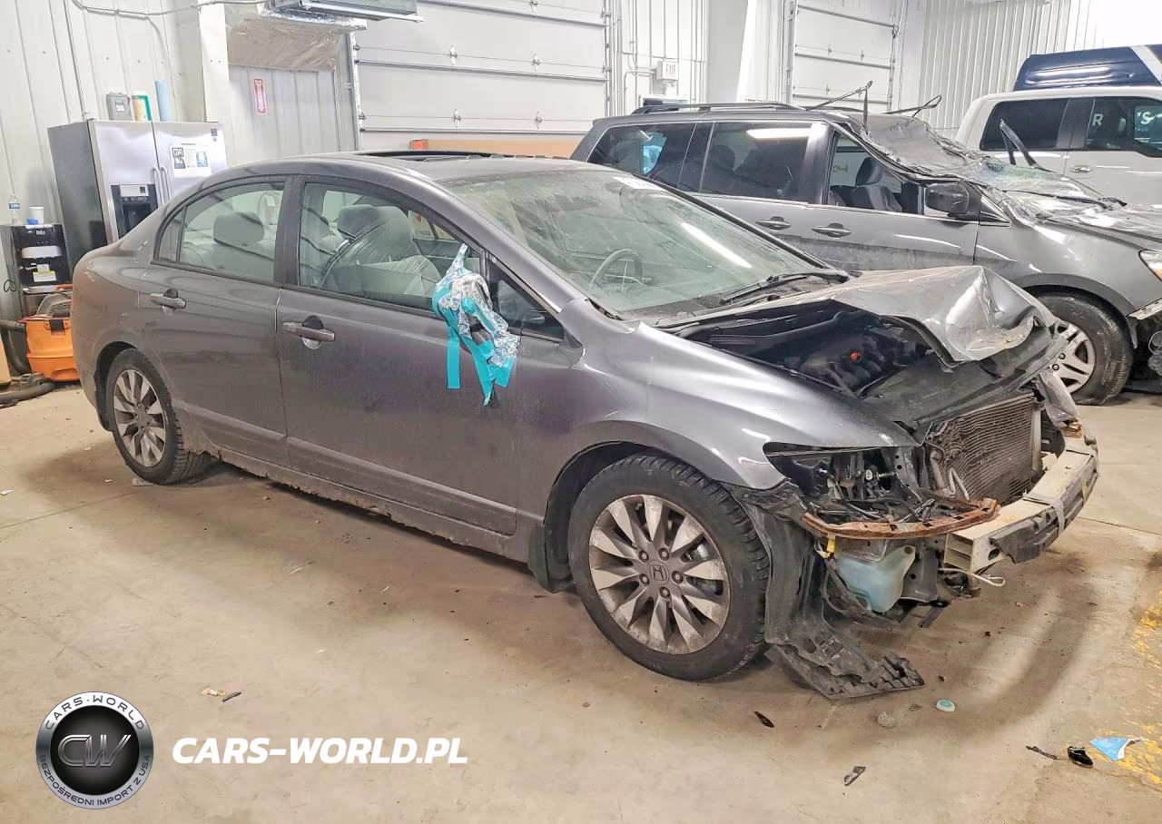 2009 Honda Civic Ex VIN:1HGFA15859L007972 - 4