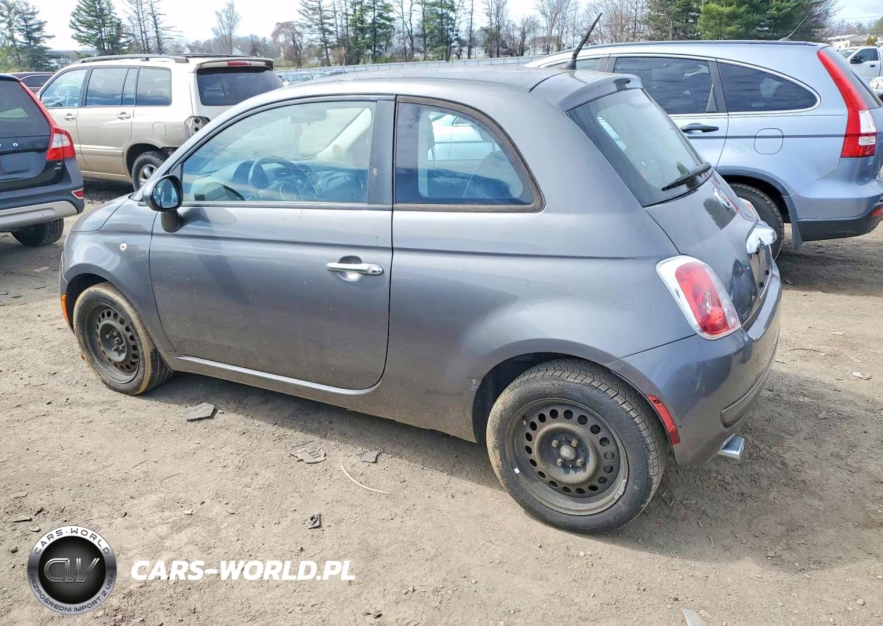 2013 Fiat 500 VIN:3C3CFFAR9DT698388 - 2